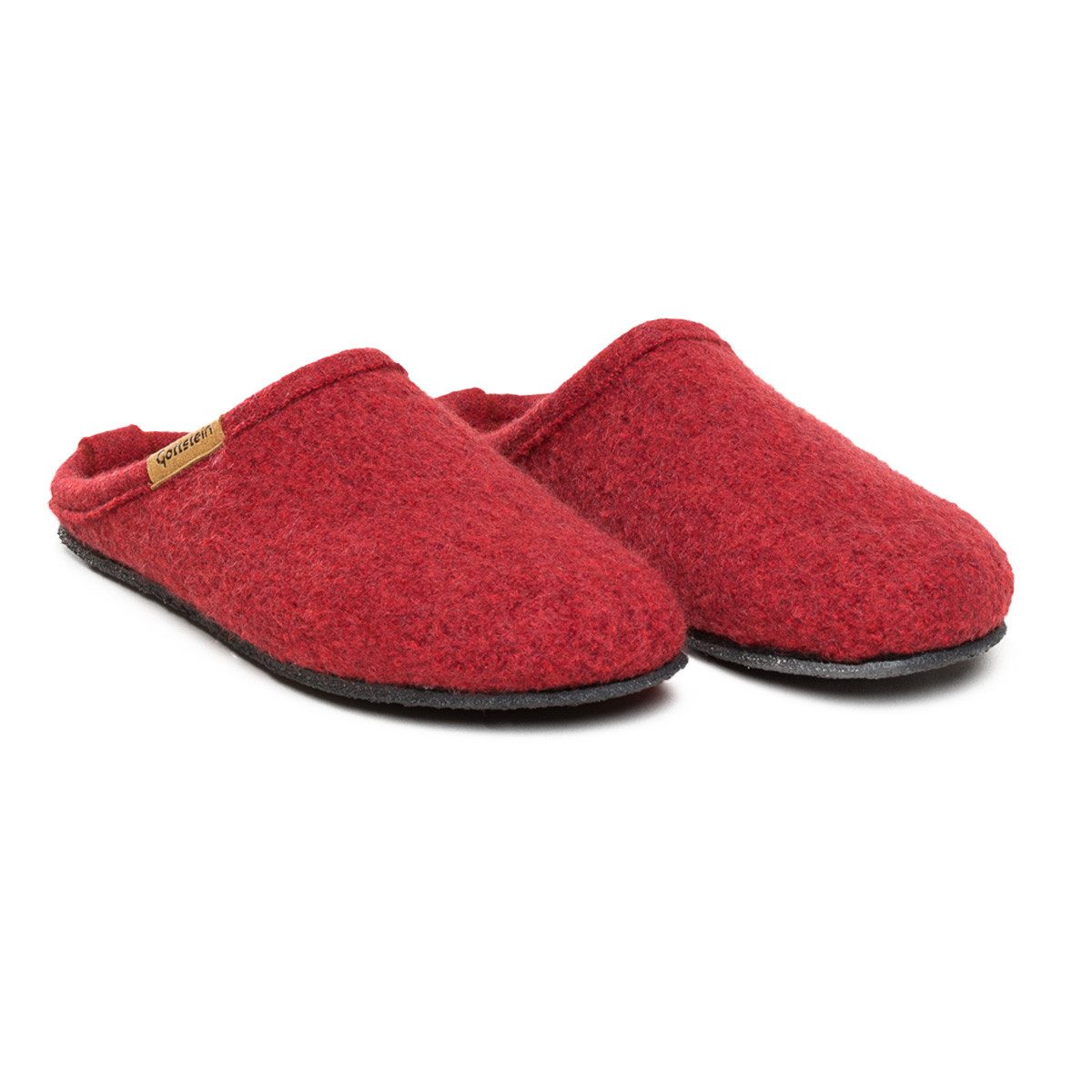 Gottstein Alpine Light Pantoffel (1-tlg) Pantoffeln - Aus reiner Schurwolle, Weiche Borte aus feinem Strick