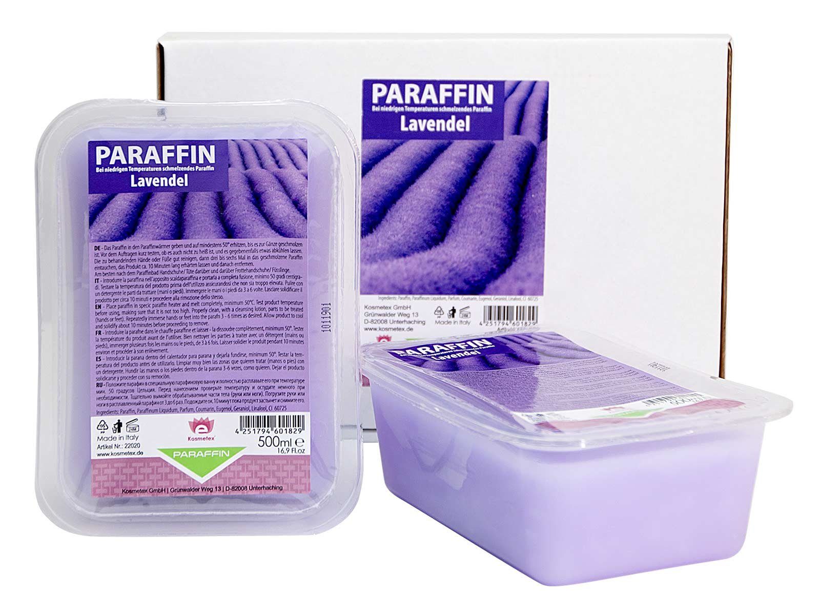 Paraffinbad für Paraffinwachs Paraffin Kosmetex Paraffinwachs Kosmetex Lavendel,