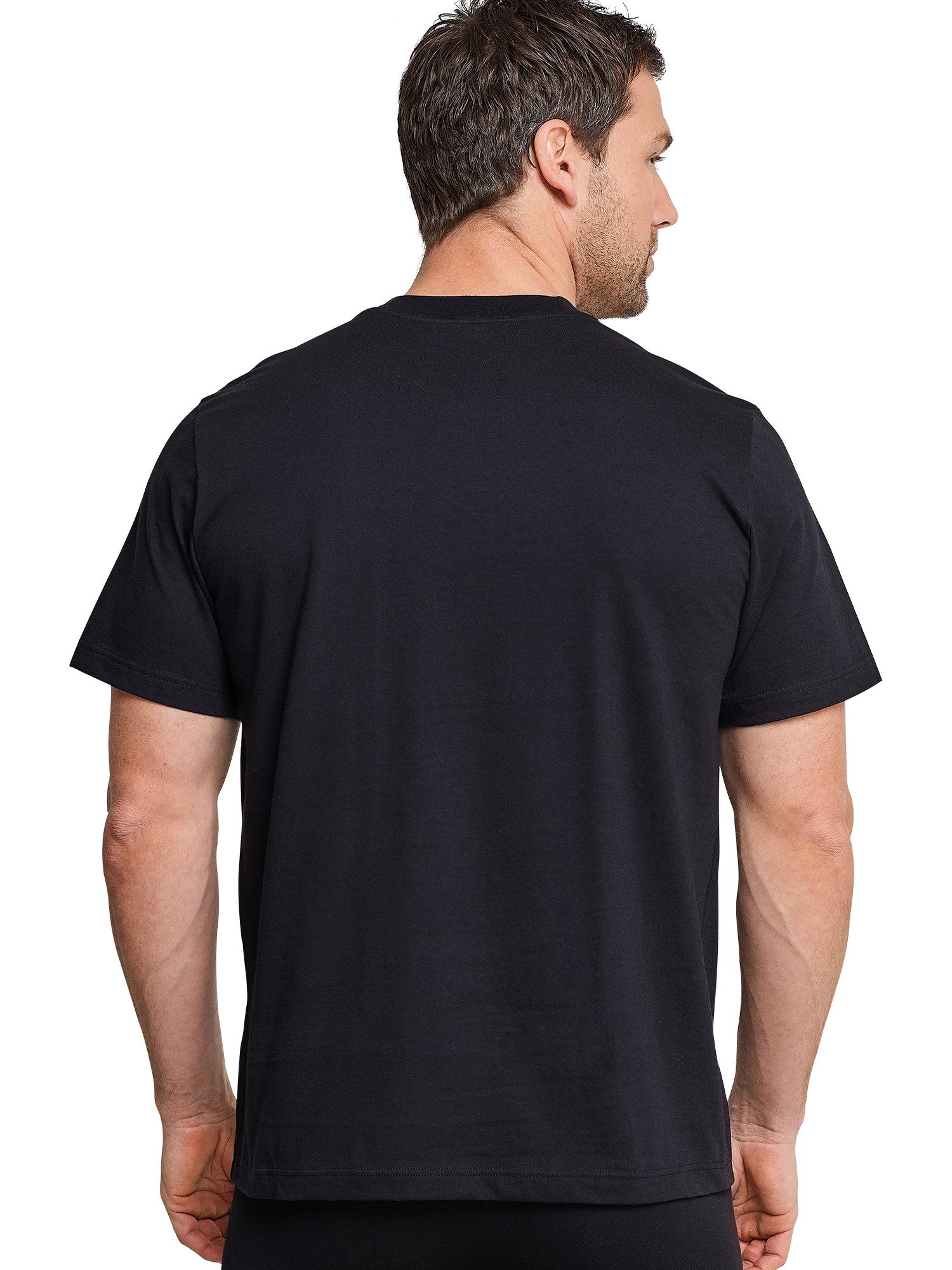 Schiesser T-Shirt American Shirt (4-tlg) unterziehshirt unterhemd kurzarm