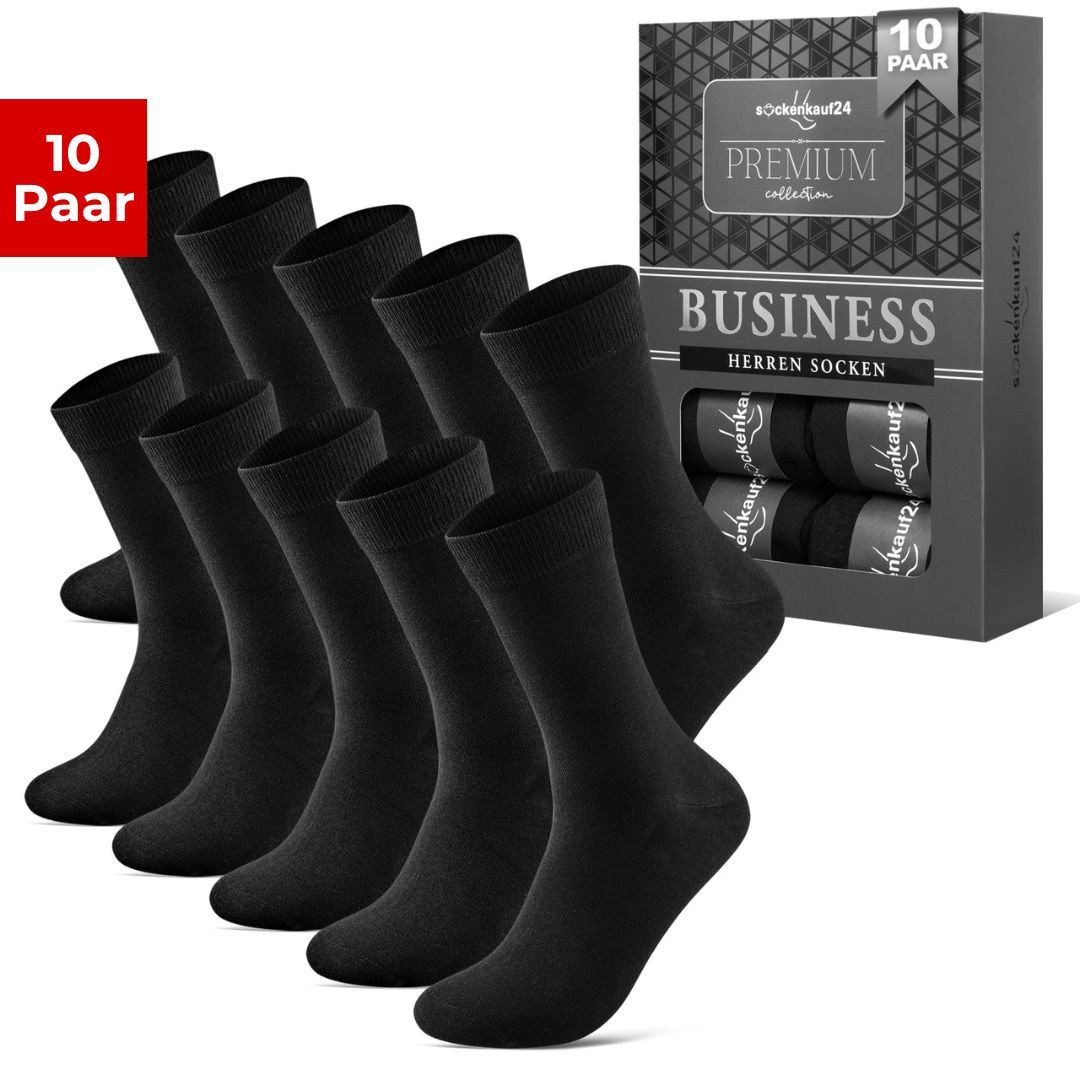 sockenkauf24 Businesssocken 10 Paar Herren Socken Premium Business Socken a günstig online kaufen