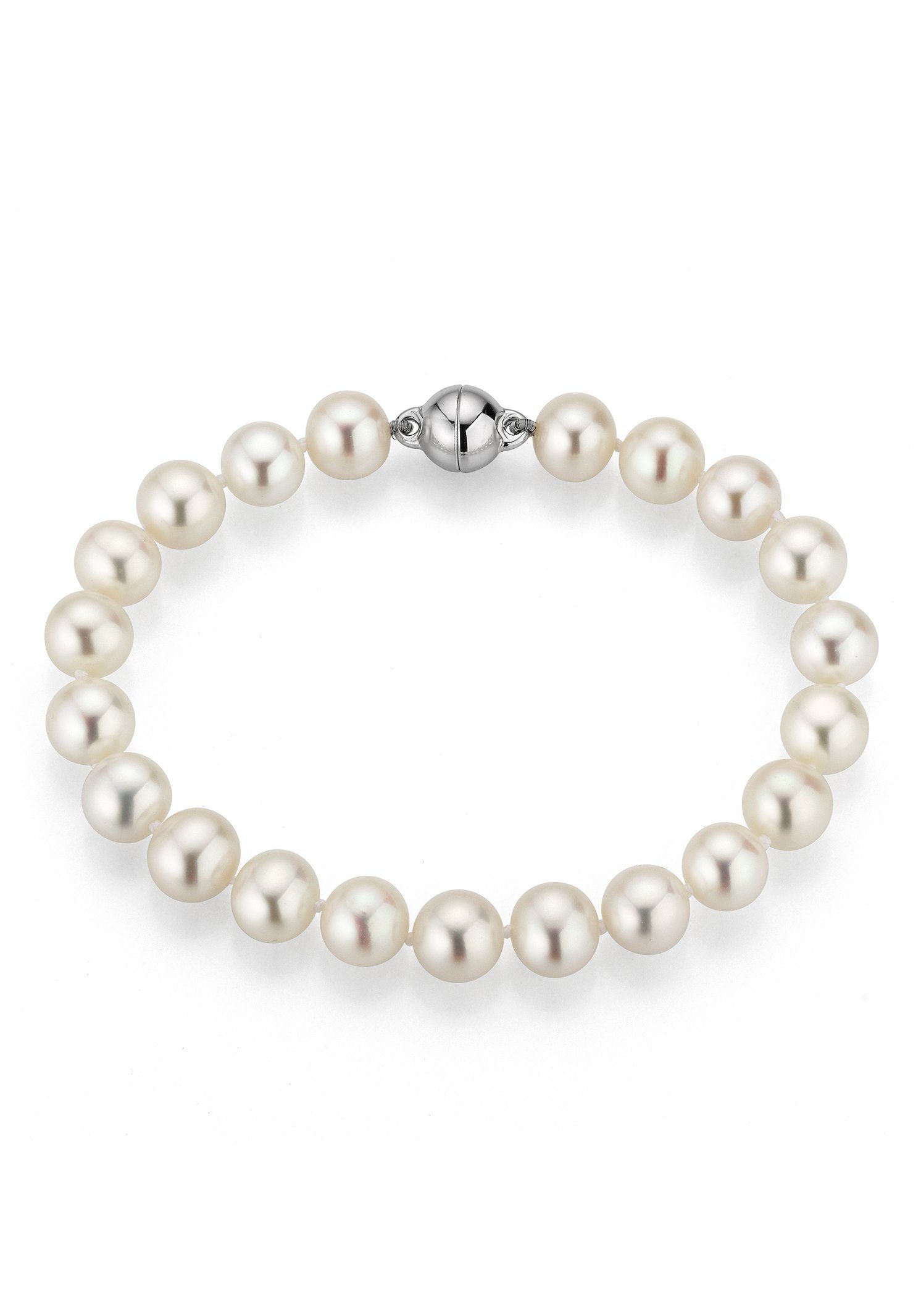 Firetti Perlenarmband Schmuck Geschenk Armschmuck Armkette Perle, Made in Germany - mit Süßwasserzuchtperle