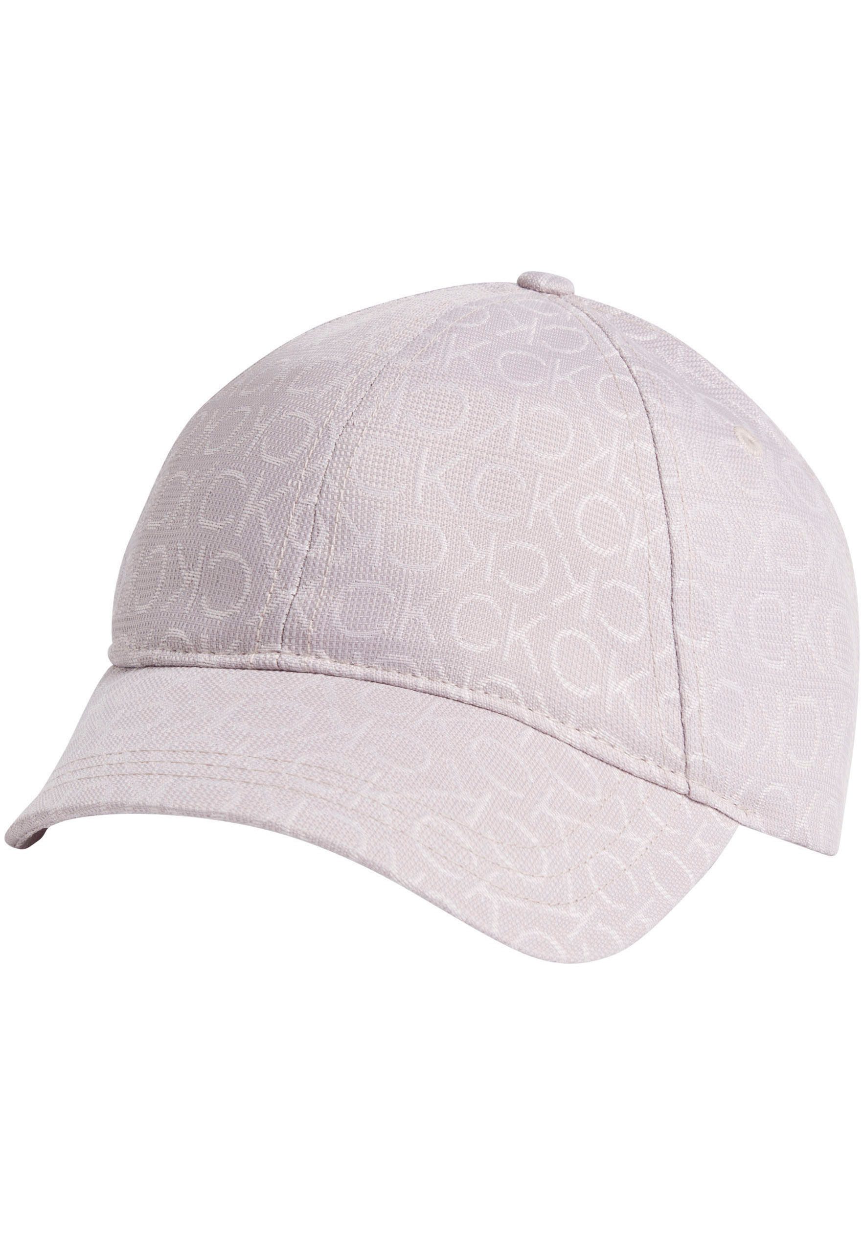 Calvin Klein Baseball Cap MONOGRAM JACQUARD CAP Allovermuster, Klemmverschl günstig online kaufen