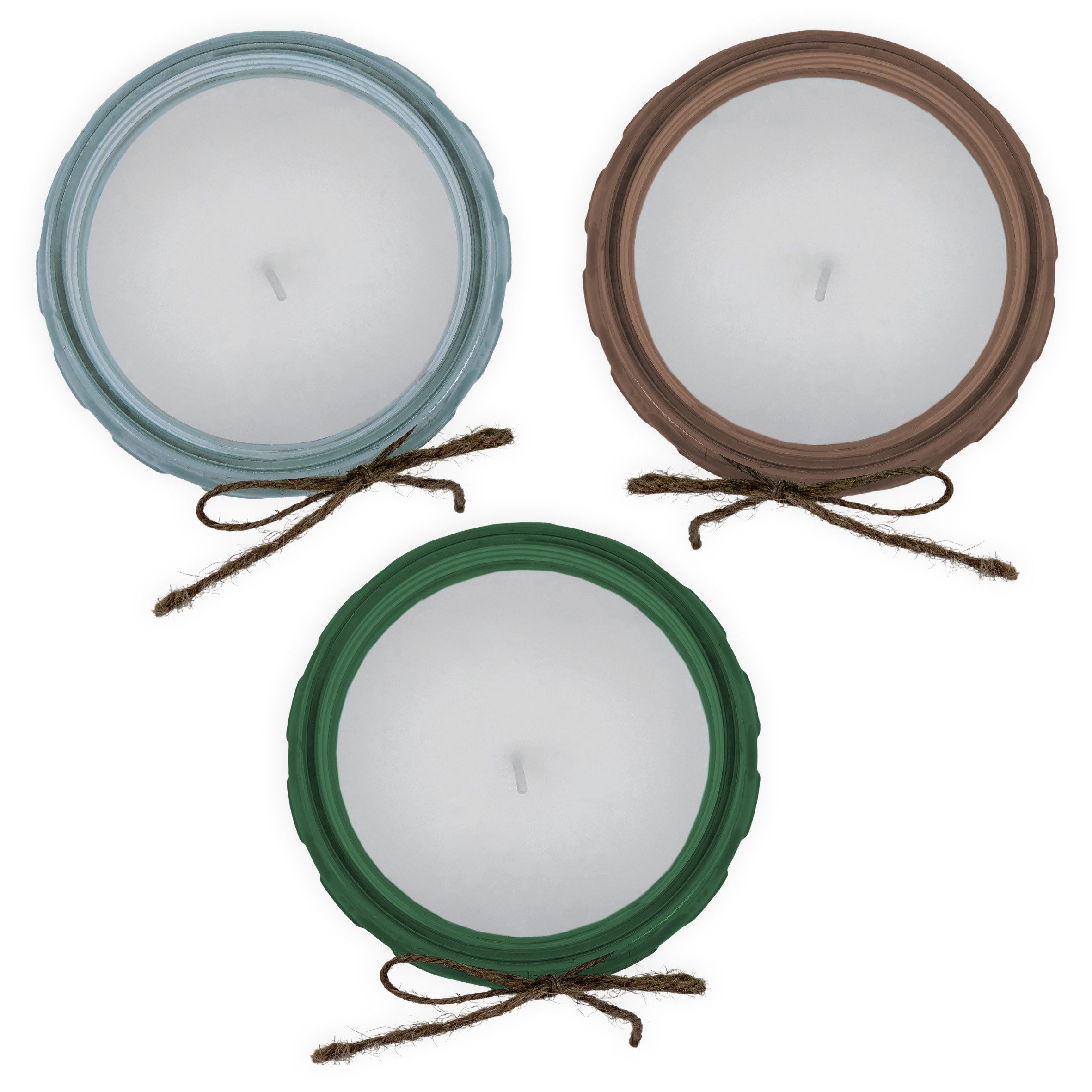 Spetebo Duftkerze XL Kerze im Glas mit Flieder Grapefruit Duft (Set, 3-tlg., Aromakerze), 28 Stunden Brenndauer