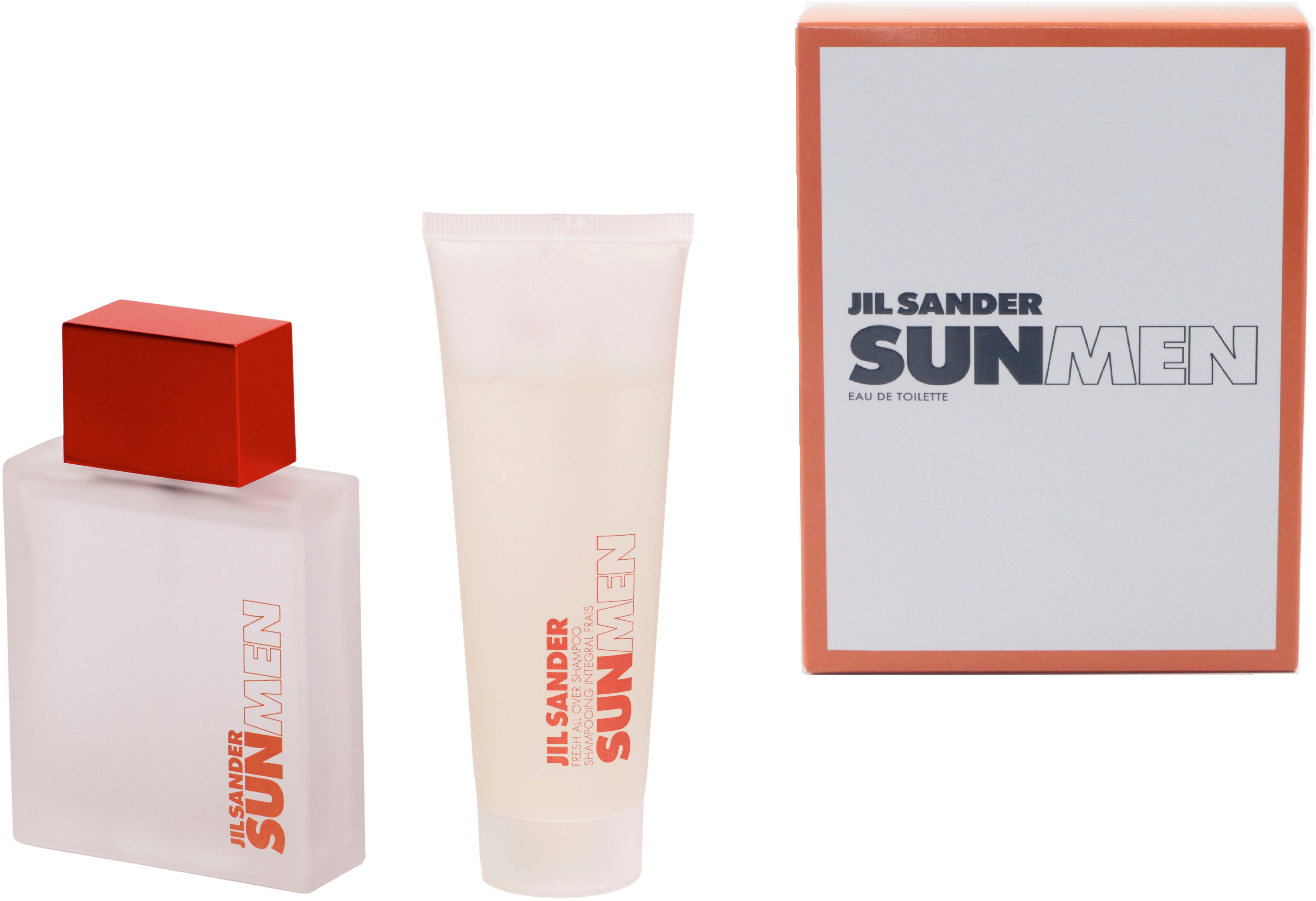 JIL SANDER Duft-Set Sun Men, 2-tlg., mit warmen, würzigen Aromen in Herz- und Basisnote