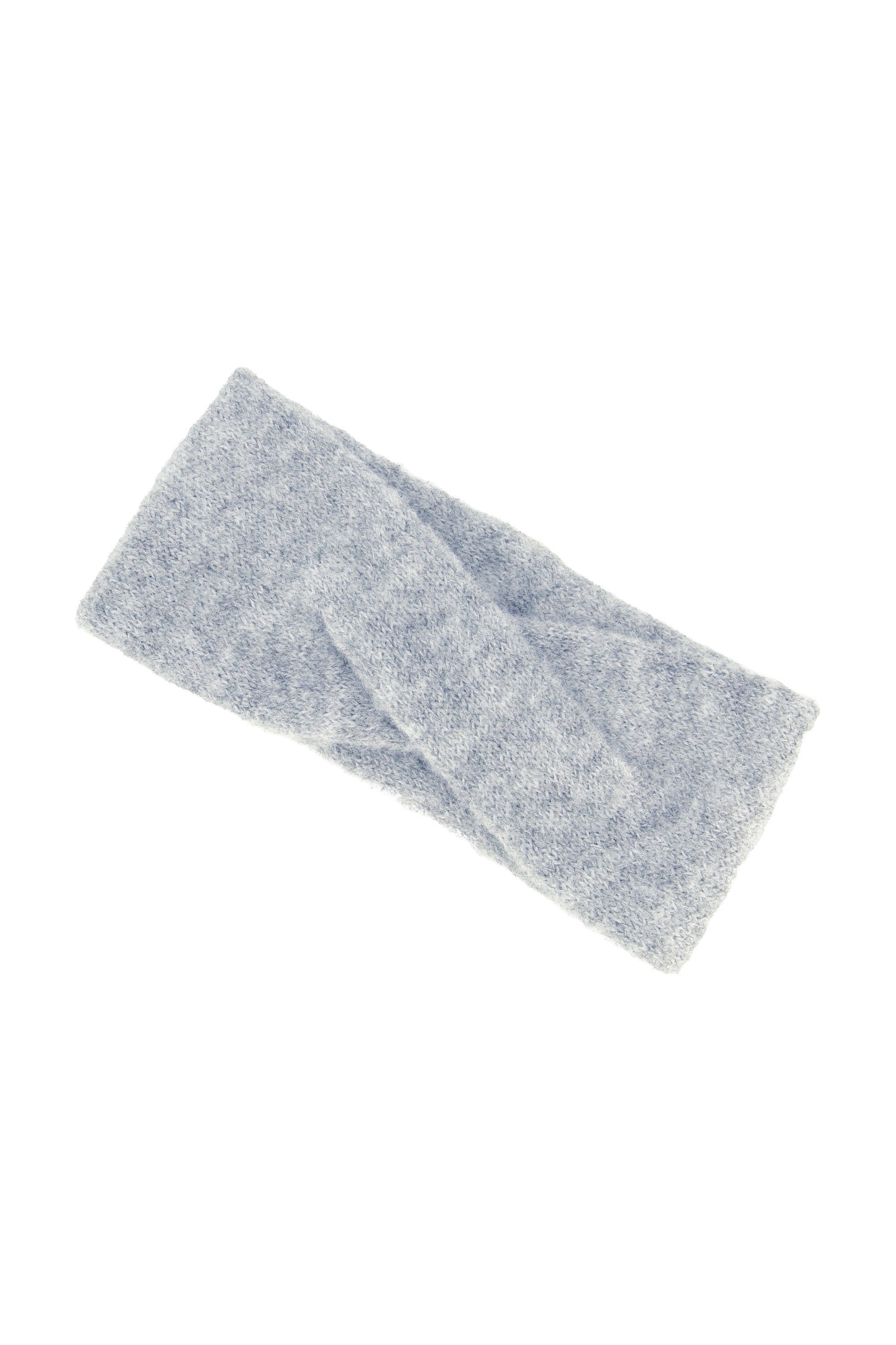 Strickmütze Stirnband drapiert weicher Rippstrick