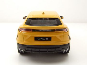 Welly Modellauto Lamborghini Urus 2017 gelb Modellauto 1:24 Welly, Maßstab 1:24