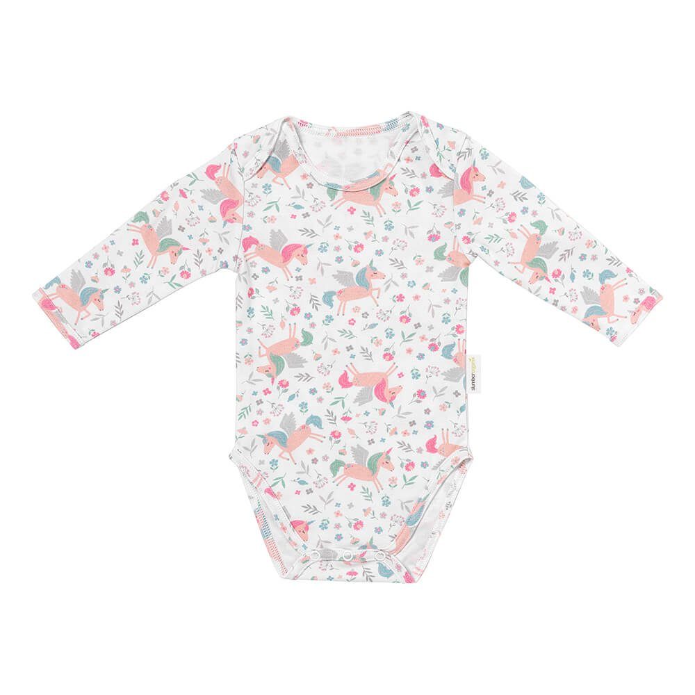 SlumberOrganix Langarmbody Bio Baby-Body langarm 100% Bio Baumwolle