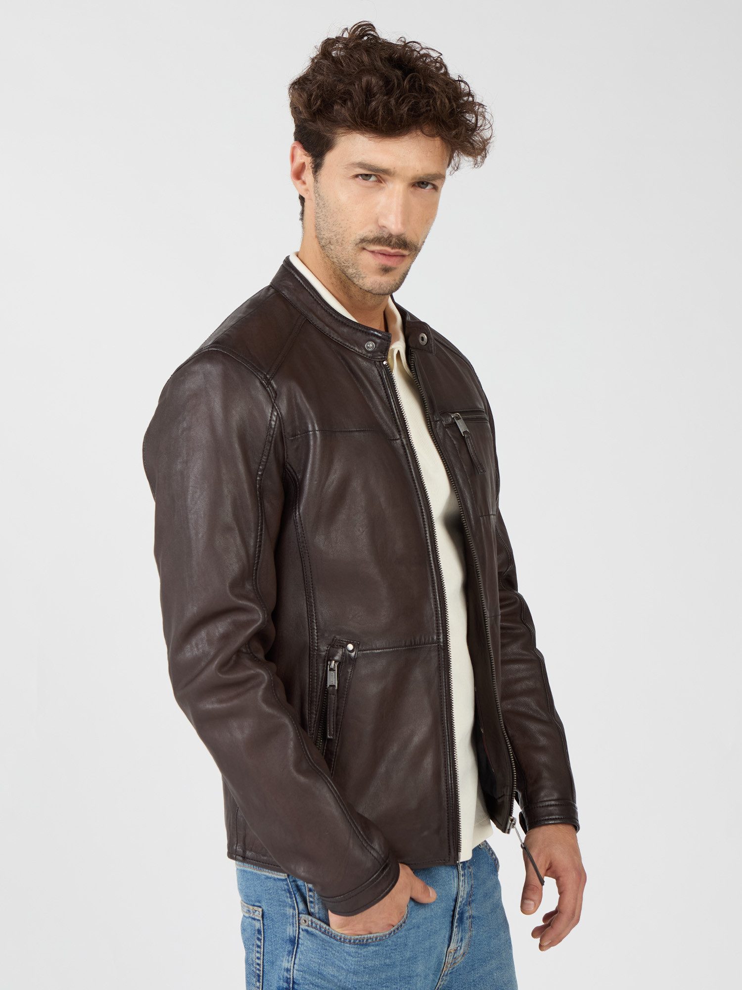 MUSTANG Lederjacke 31020238 günstig online kaufen