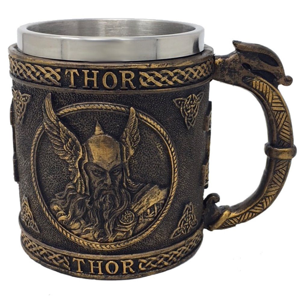 Bierkrug Krug Thor - Götter Wikinger Donnergott