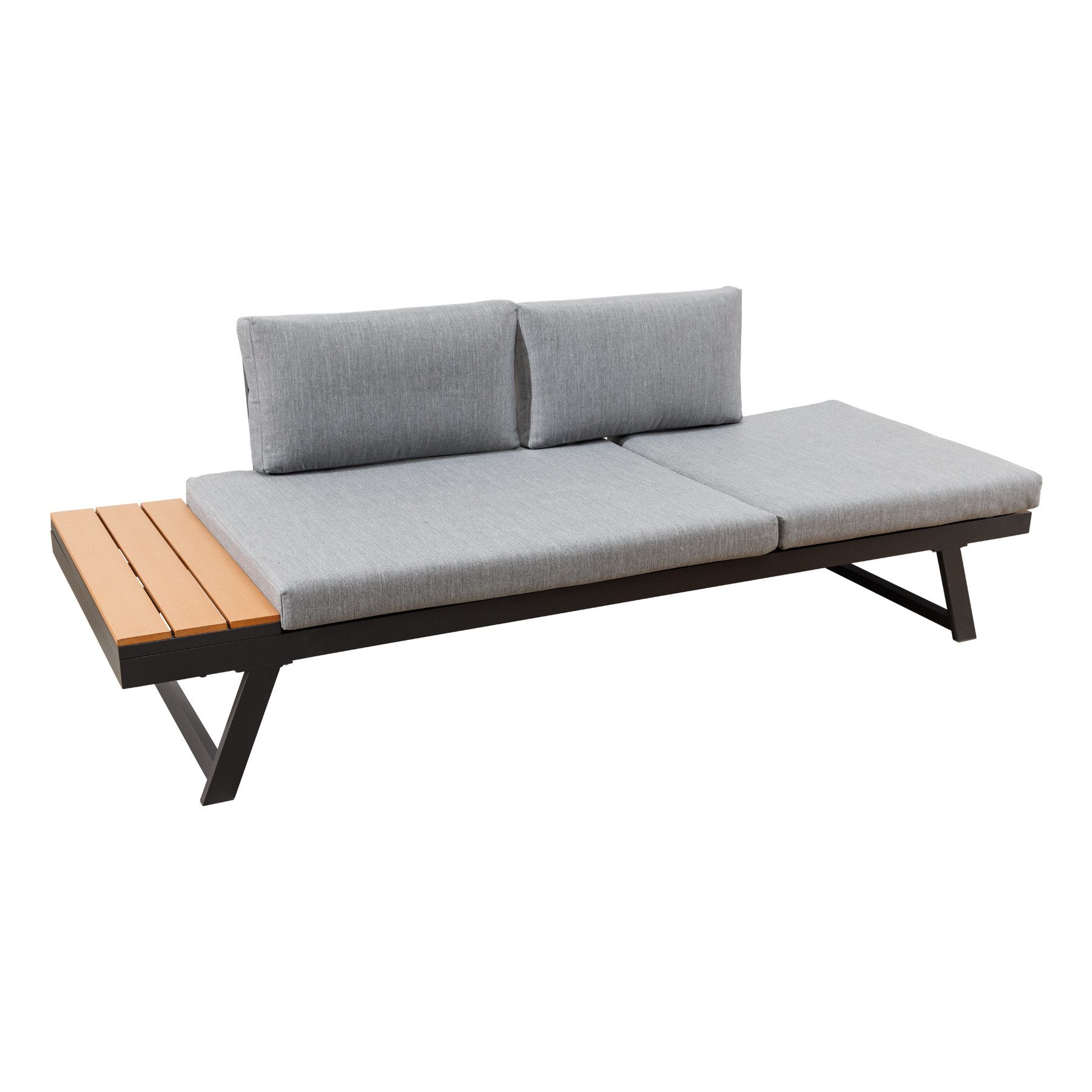riess-ambiente Loungesofa MODULAR MIAMI 230cm grau günstig online kaufen