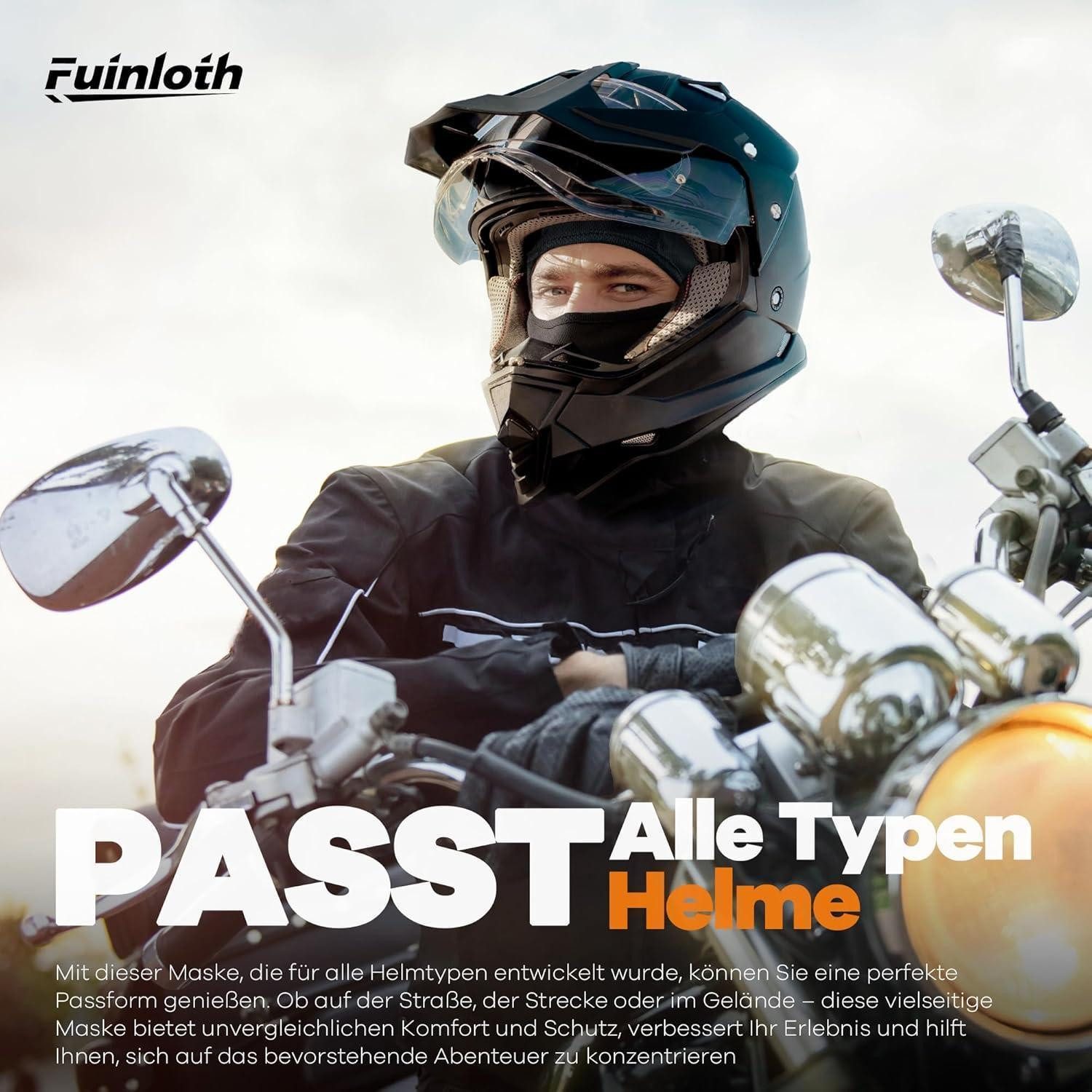 LuxusKollektion Sturmhaube Sturmhaube Balaclava Skimaske Motorrad Gelb 1 stück (1er Pack) 1