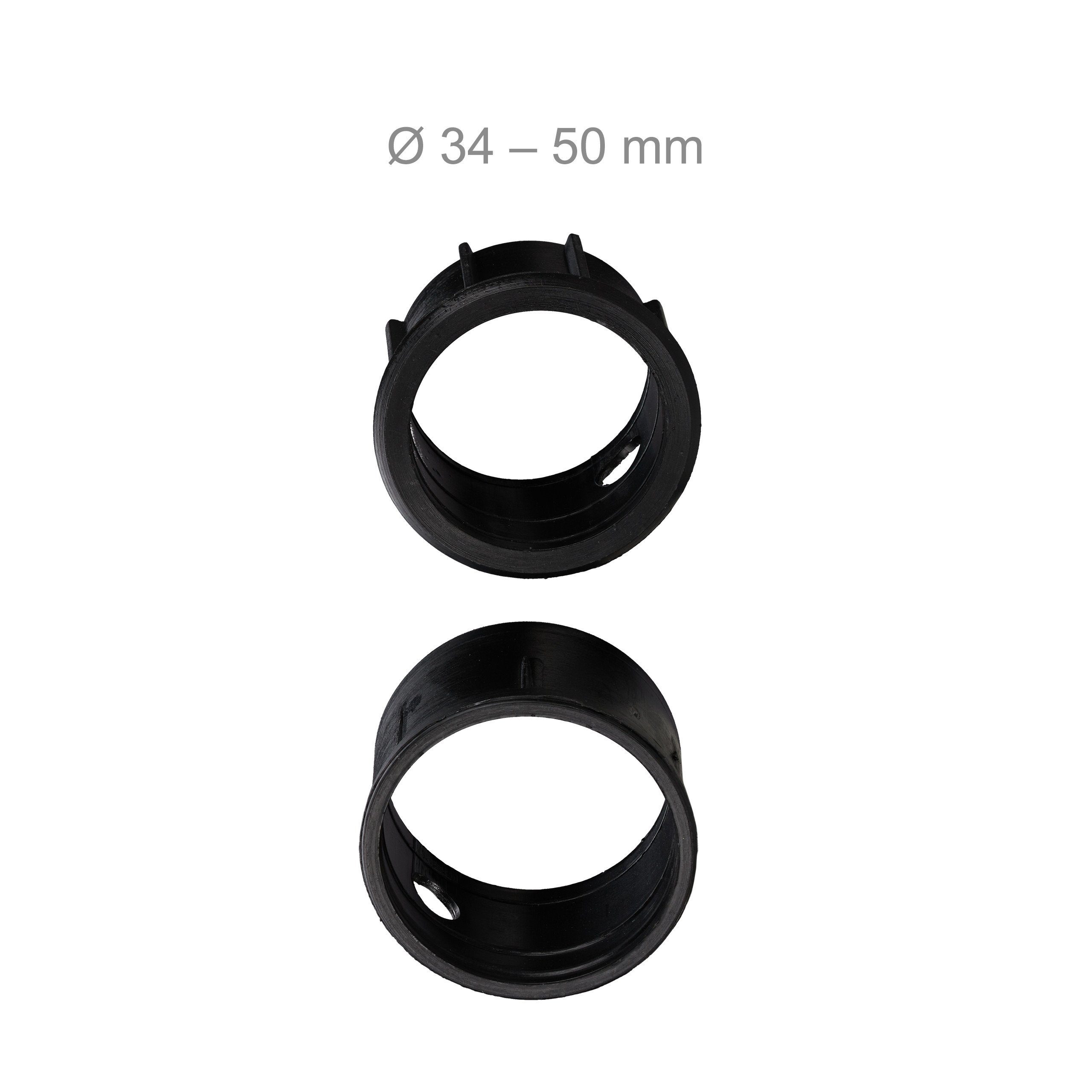 relaxdays Betonschirmständer Halbrunder Sonnenschirmständer