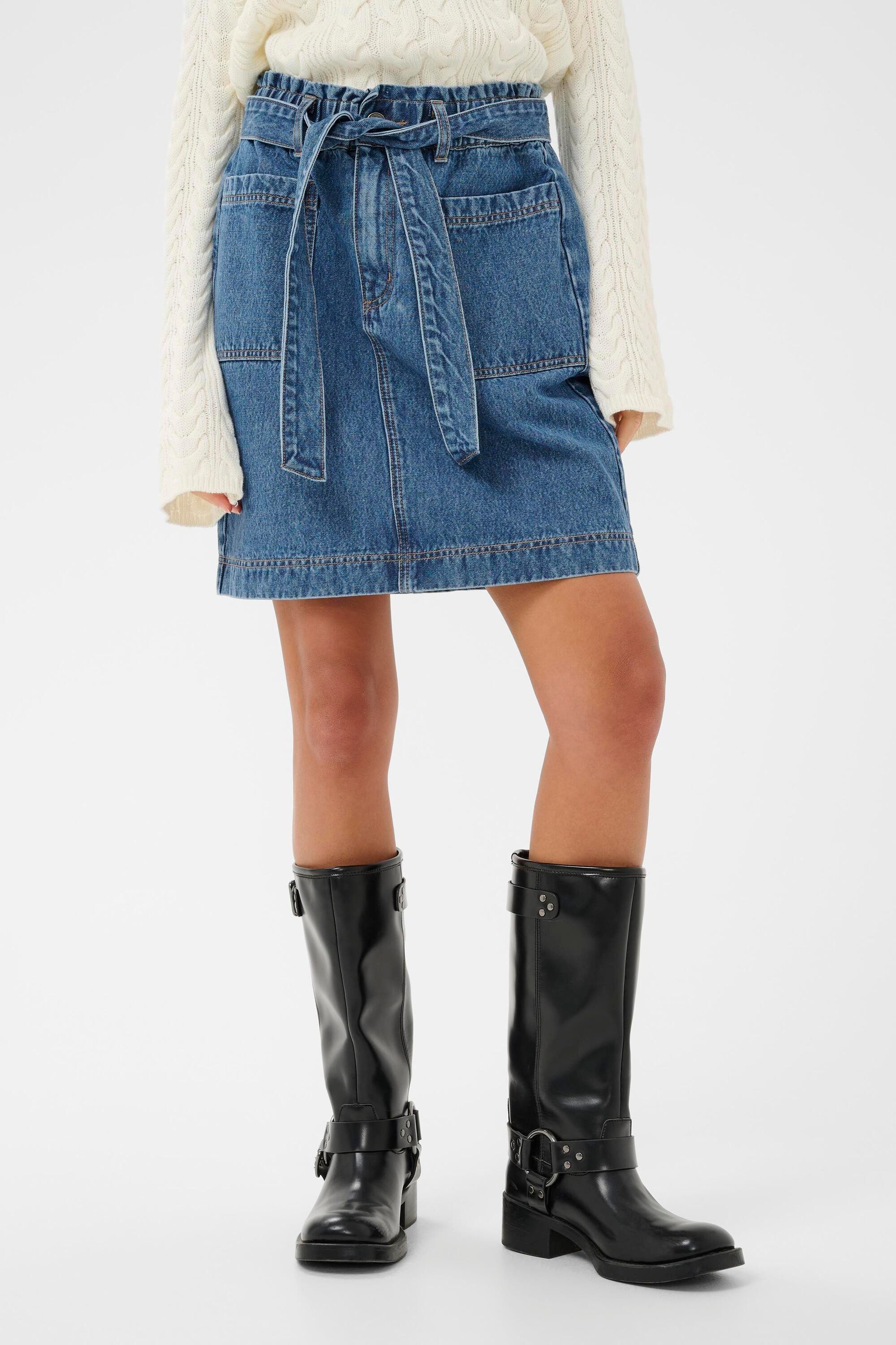 KAFFE Jeansrock Denimrock KAklara