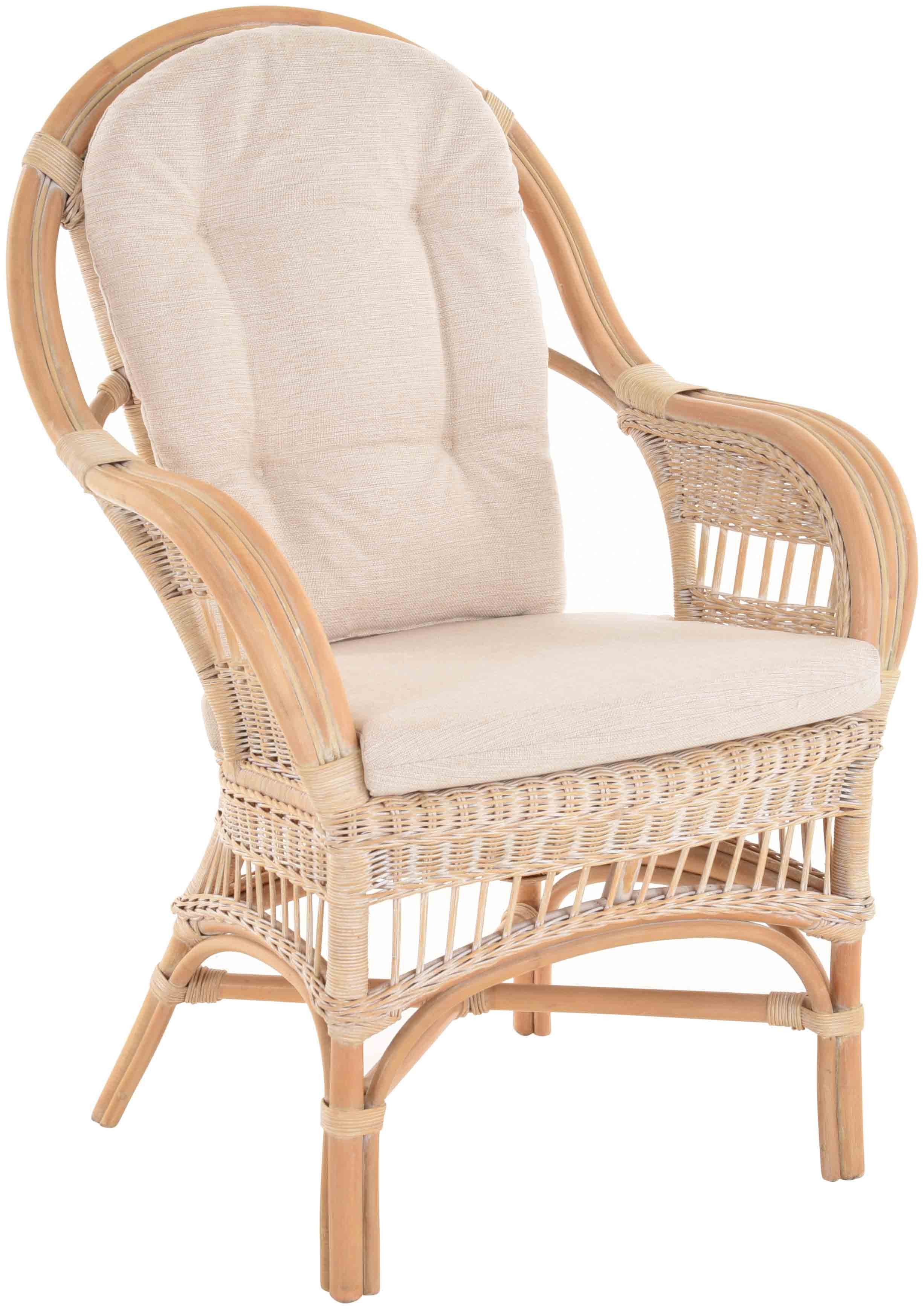Krines Home Relaxsessel Set/2 Breite Rattan günstig online kaufen