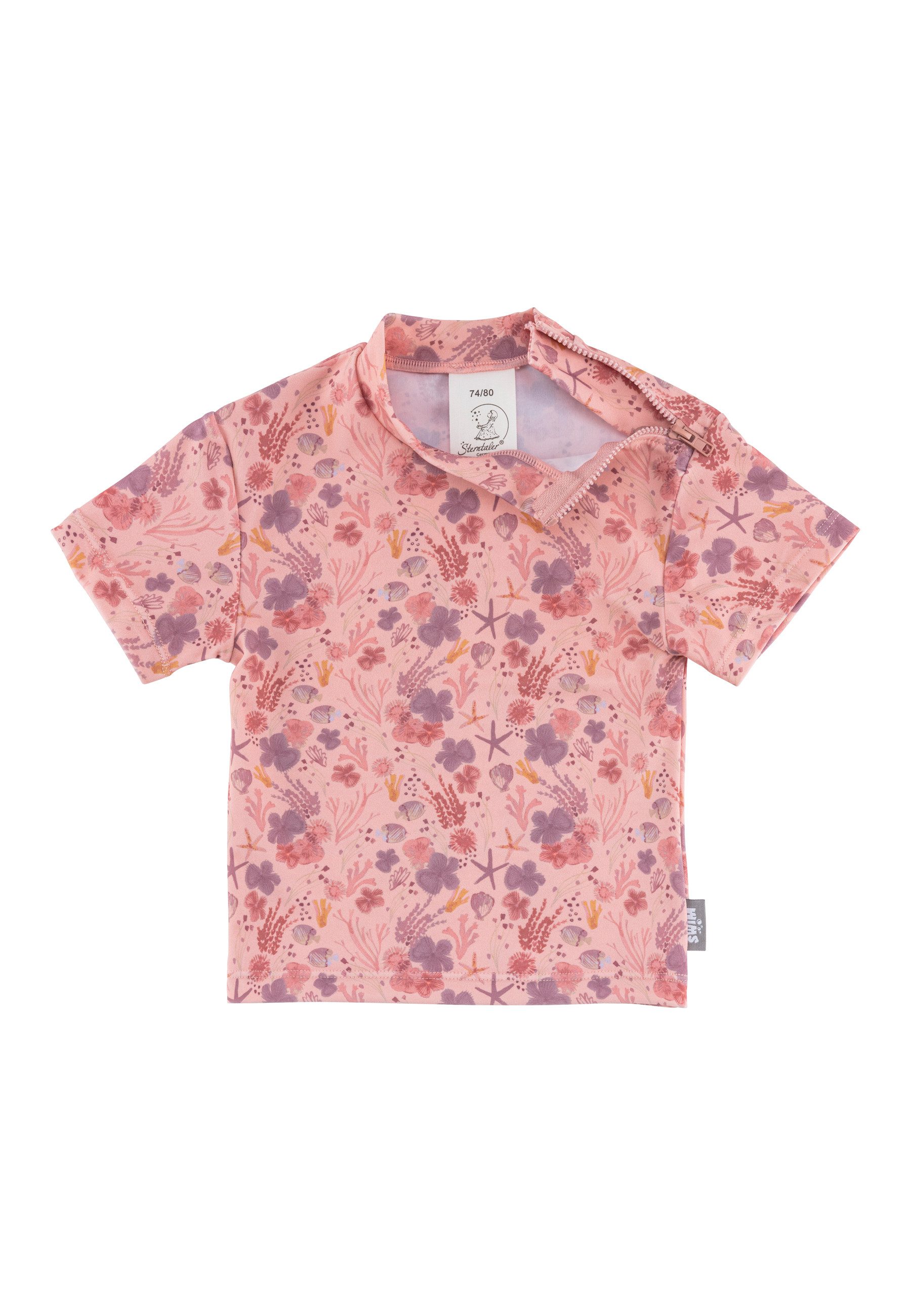 Sterntaler® Funktionsshirt UV-Schutz 50+ Badeshirt kurzarm Corale (1-tlg)
