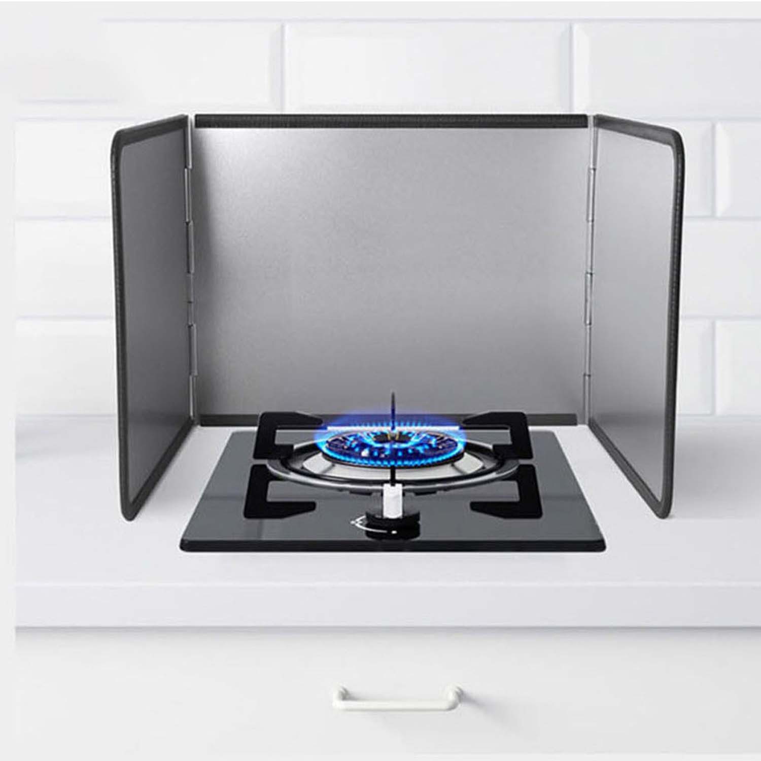 trends for living Spritzschutz Antihaft Spritzschutz Gasherd-Arbeitsplatte, hochtemperaturbeständiger