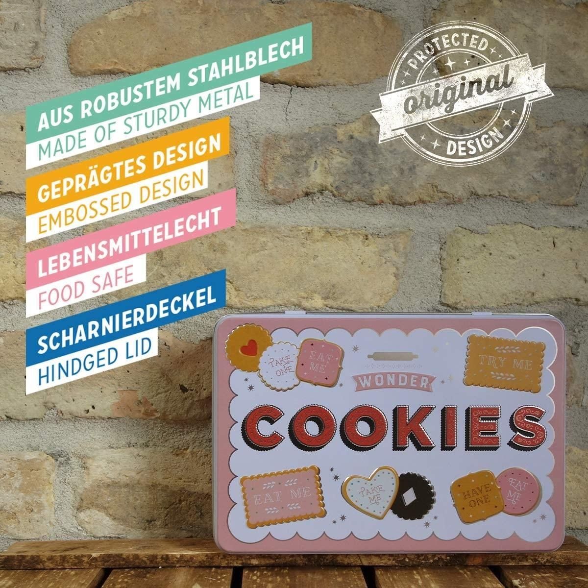 Cookies Keksdose Nostalgic-Art Vorratsdose Wonder Frischhaltedose - Kaffeedose