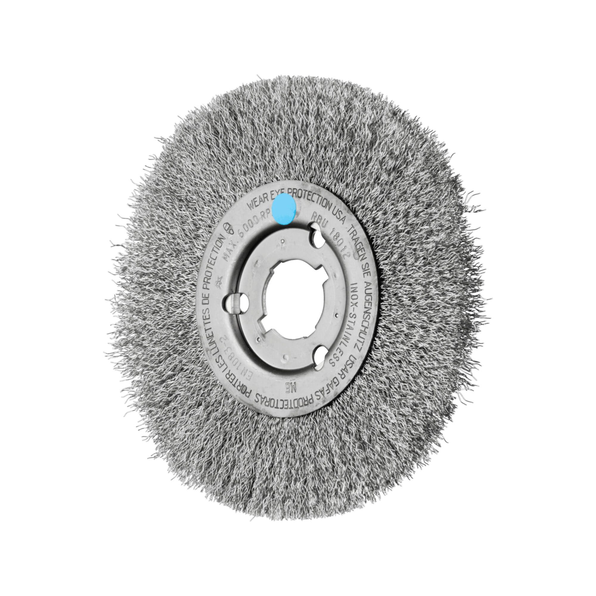 Pferd Rundbürste PFERD TOOLS Rundbürste schmal ungezopft RBU Ø180x12xvariable Bohrung