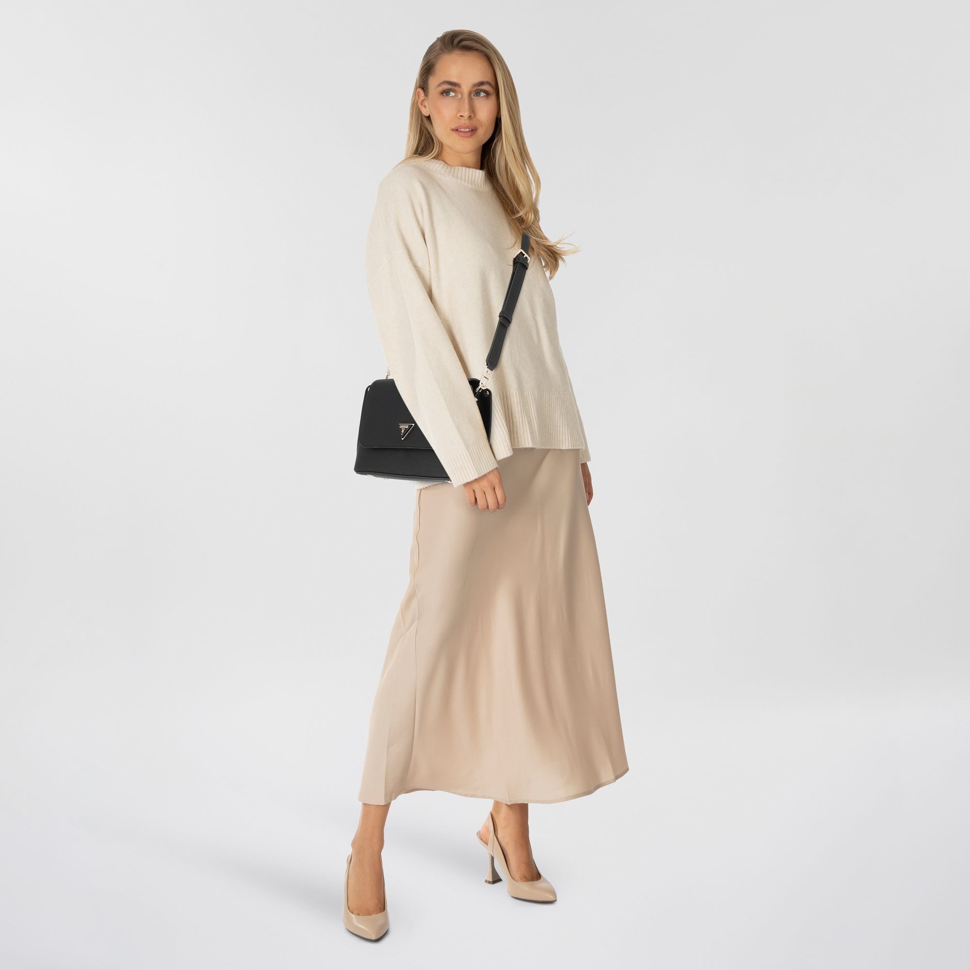 Guess Umhängetasche Meridian II, Polyurethan günstig online kaufen