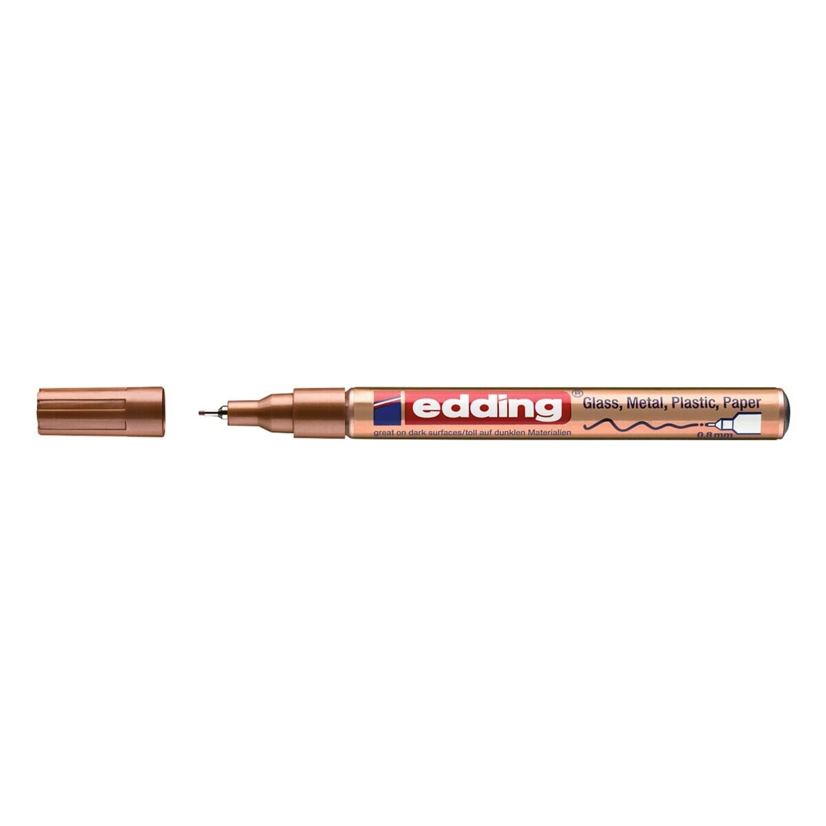 edding Lackmarker 780, Strichstärke 0,8 mm, wasserfest