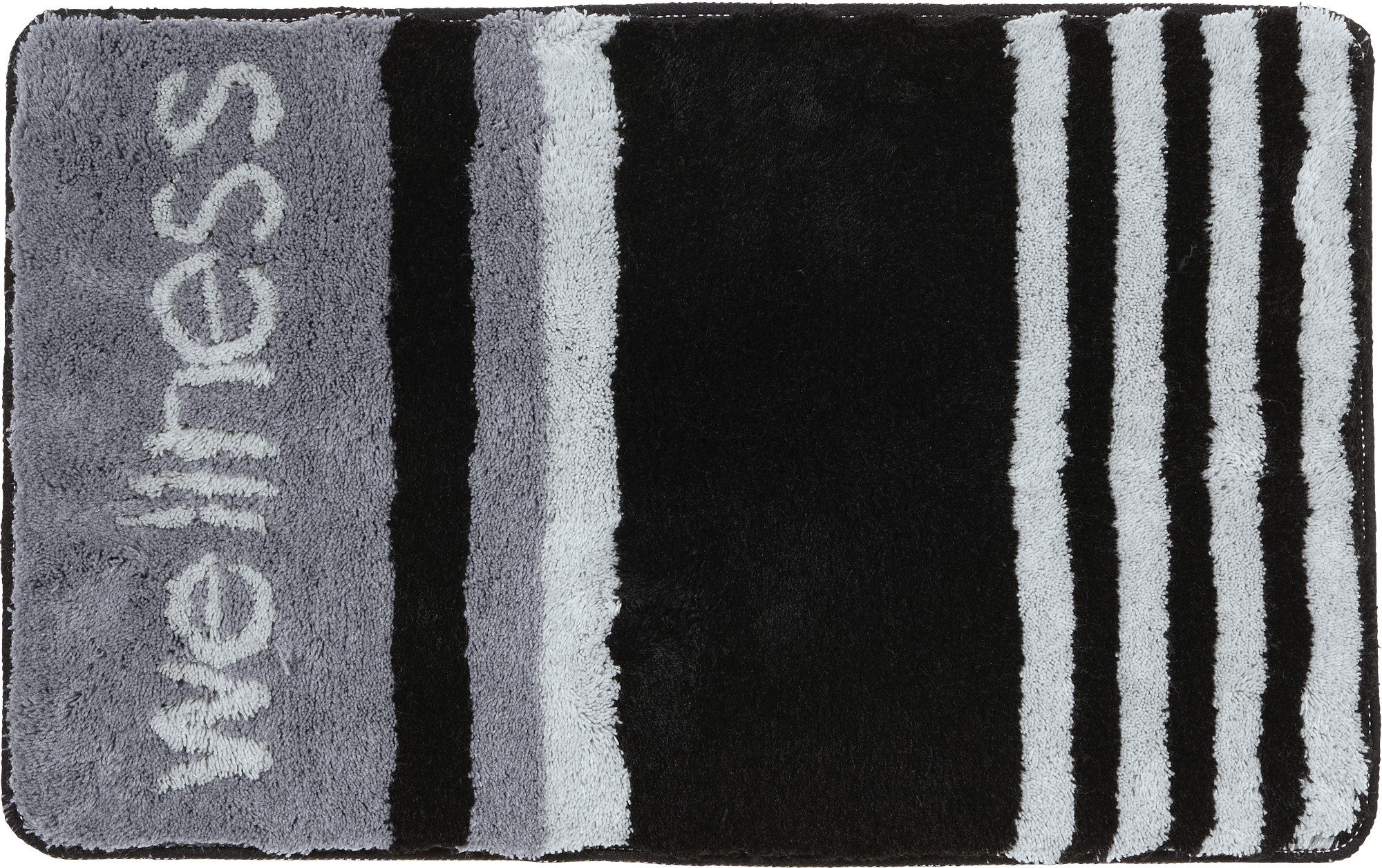 Erwin Müller Badematte Badematte "Wellness", Höhe 27 mm, eckig, Streifen günstig online kaufen