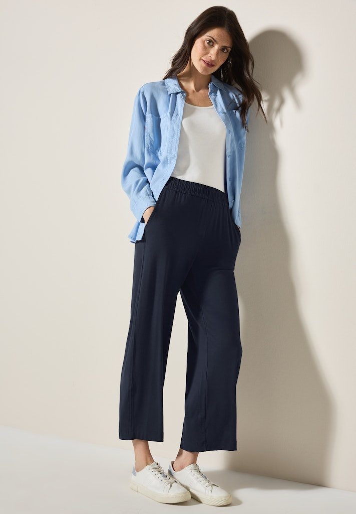 CECIL 3/4-Hose Cecil / Da.Casual-Hose / NOS Style Neele Jersey