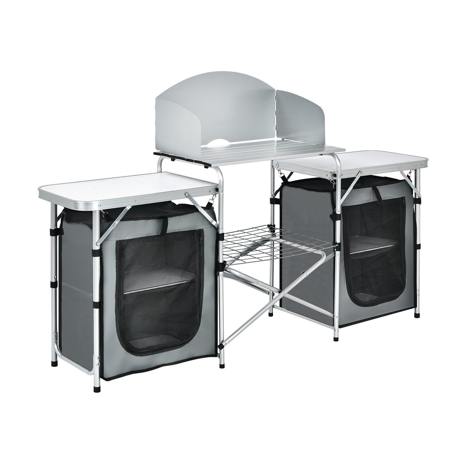 COSTWAY Campingtisch, mit Tragetasche