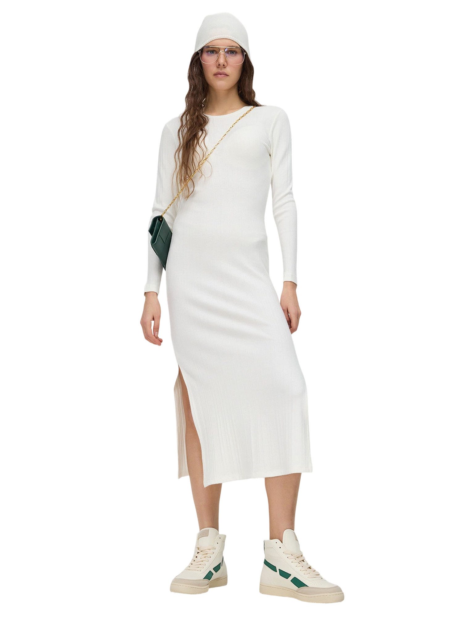 No Matter What Midikleid Midikleid mit asymmetrischem Ausschnitt