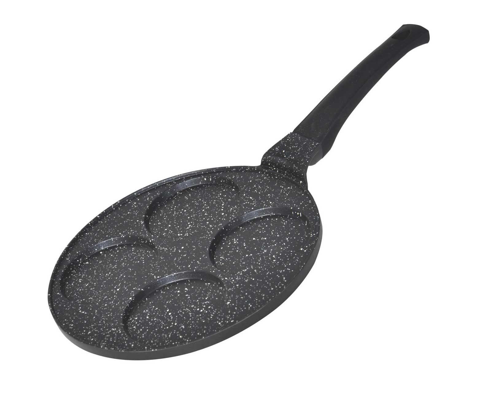 Cheffinger Induktion, Spiegelei Pancake Crêpepfanne Ø26cm Material: Aluminium Pfanne Pfannkuchen Alu-Guss