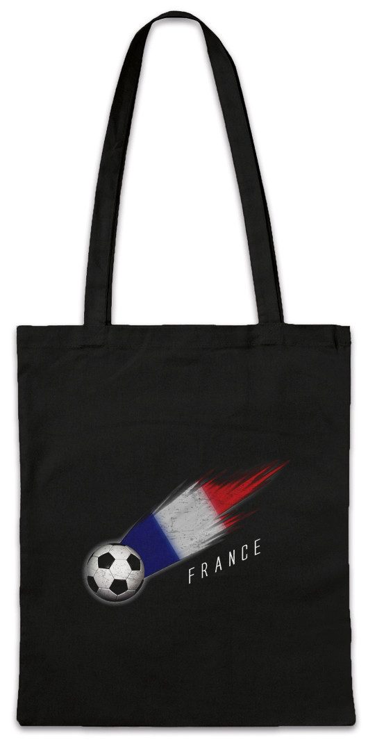 Urban Backwoods Beuteltasche France Football Comet I Stofftasche Frankreich Französisch Fahne (1-tlg), Französische French Fußball Fussball
