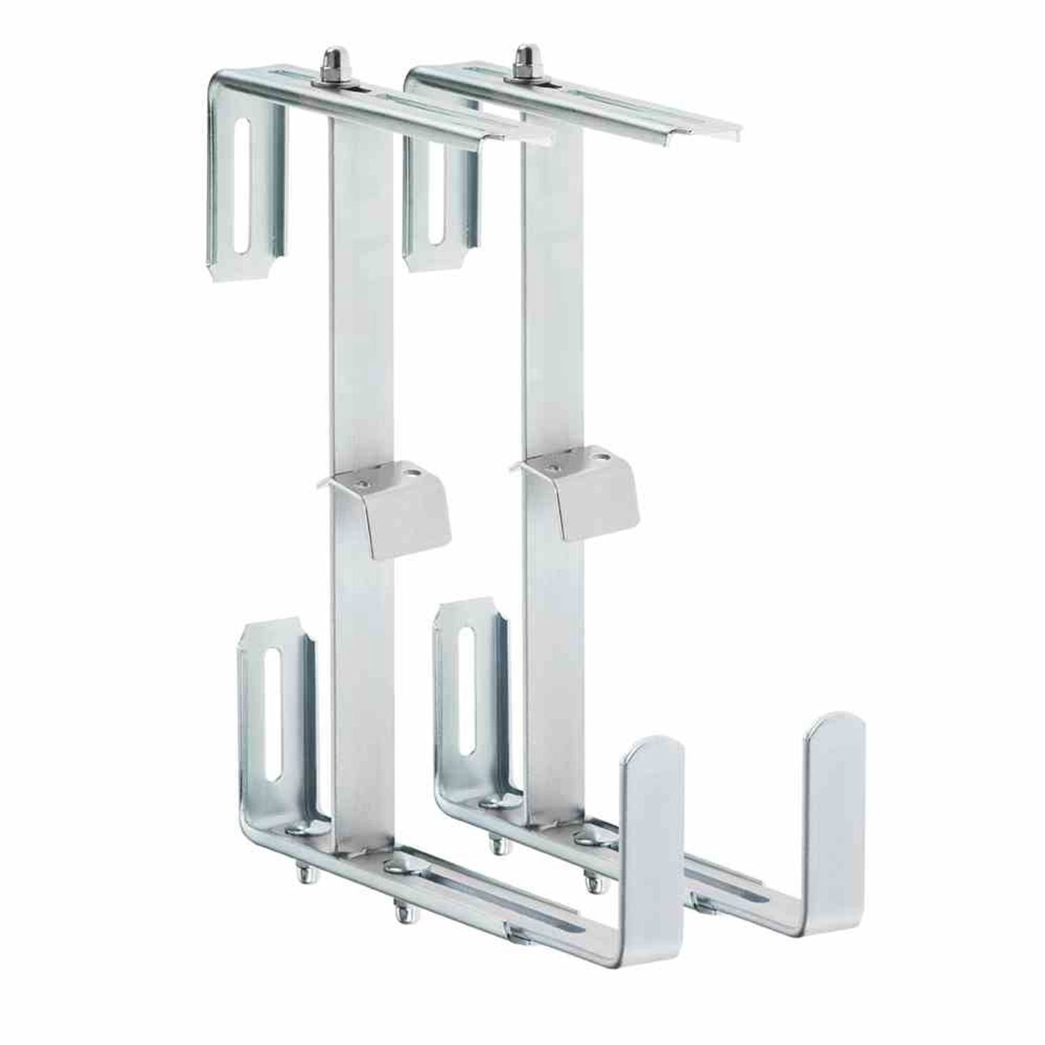 Blumenkastenhalter Blumenkastenhalter 3-fach verstellbar verzinkt. 2er Set