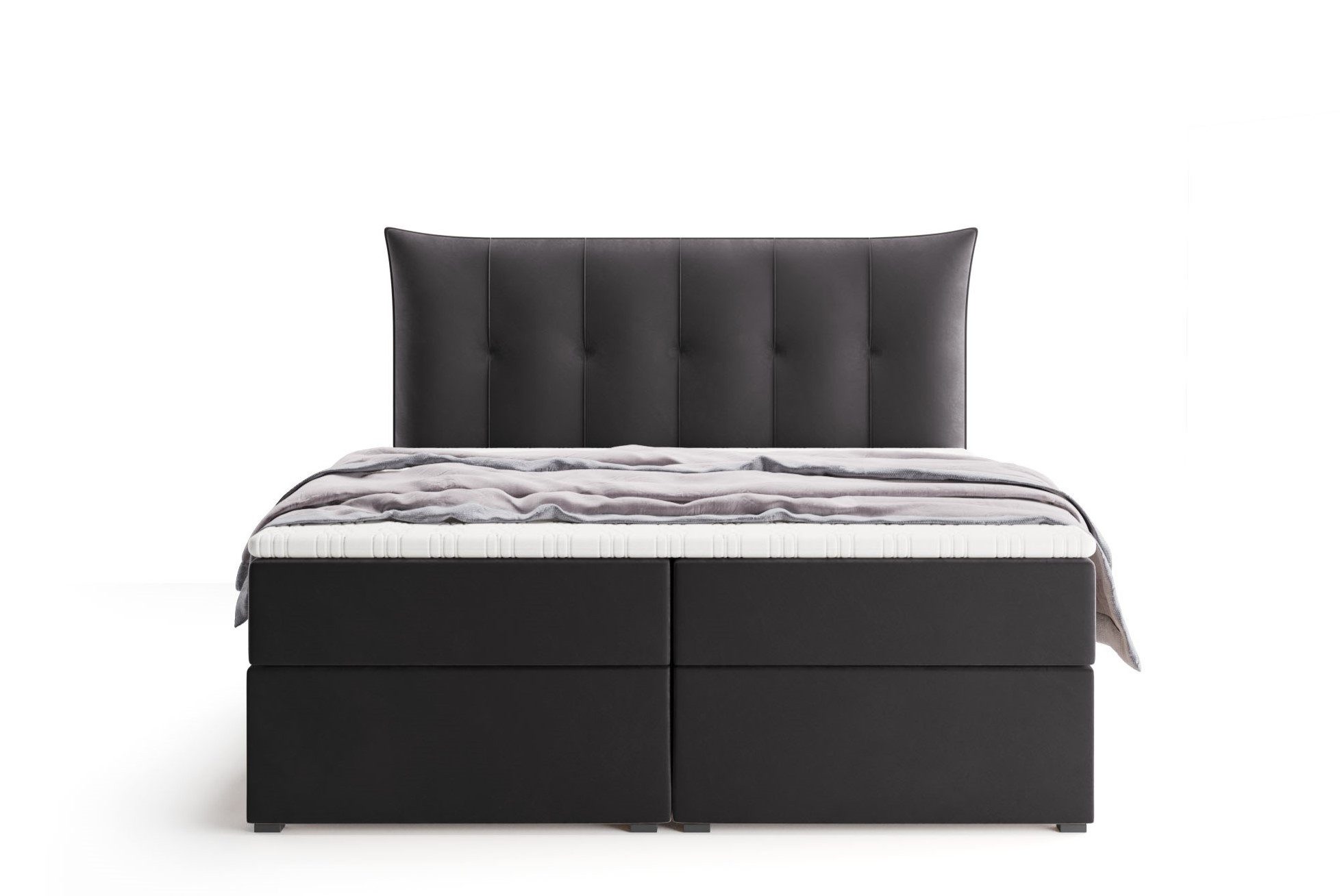 Labett Boxspringbett mit Bettkasten & H3/H4 Matratze PREMIUM 10, 160x200 180x200 200x200 (2 Bettkästen, Topper), 7-Zonen Taschenfederkernmatratze H3 oder H4
