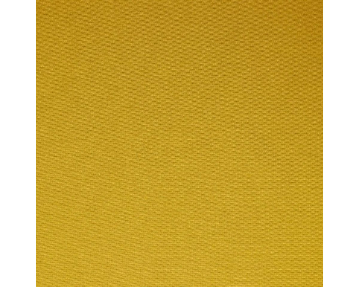 Thumbnail - Stofferia Stoff Dekostoff Canvas Baumwolle Uni Ockergelb, Breite 140 cm, Meterware