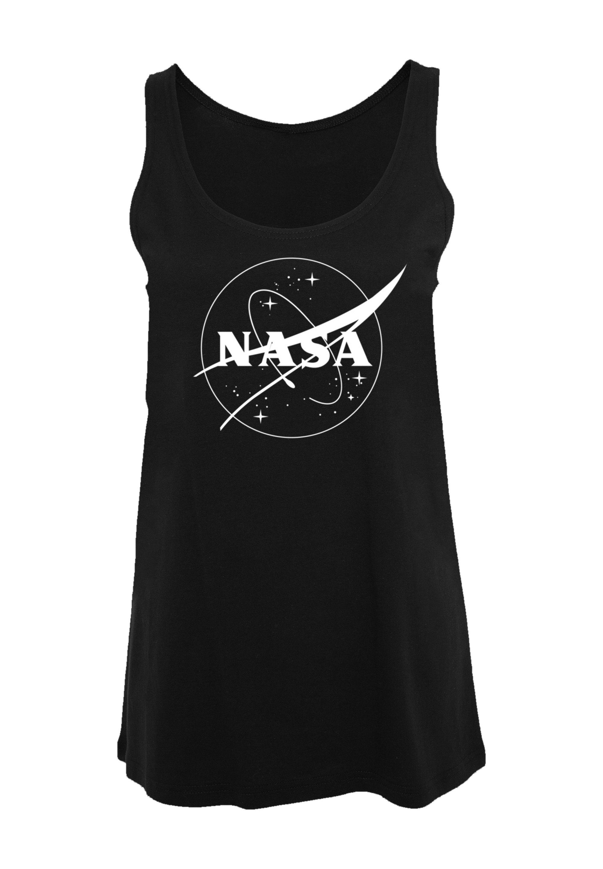 NASA F4NT4STIC lang geschnitten T-Shirt weit genähter Saum, Doppelt und Print, Classic