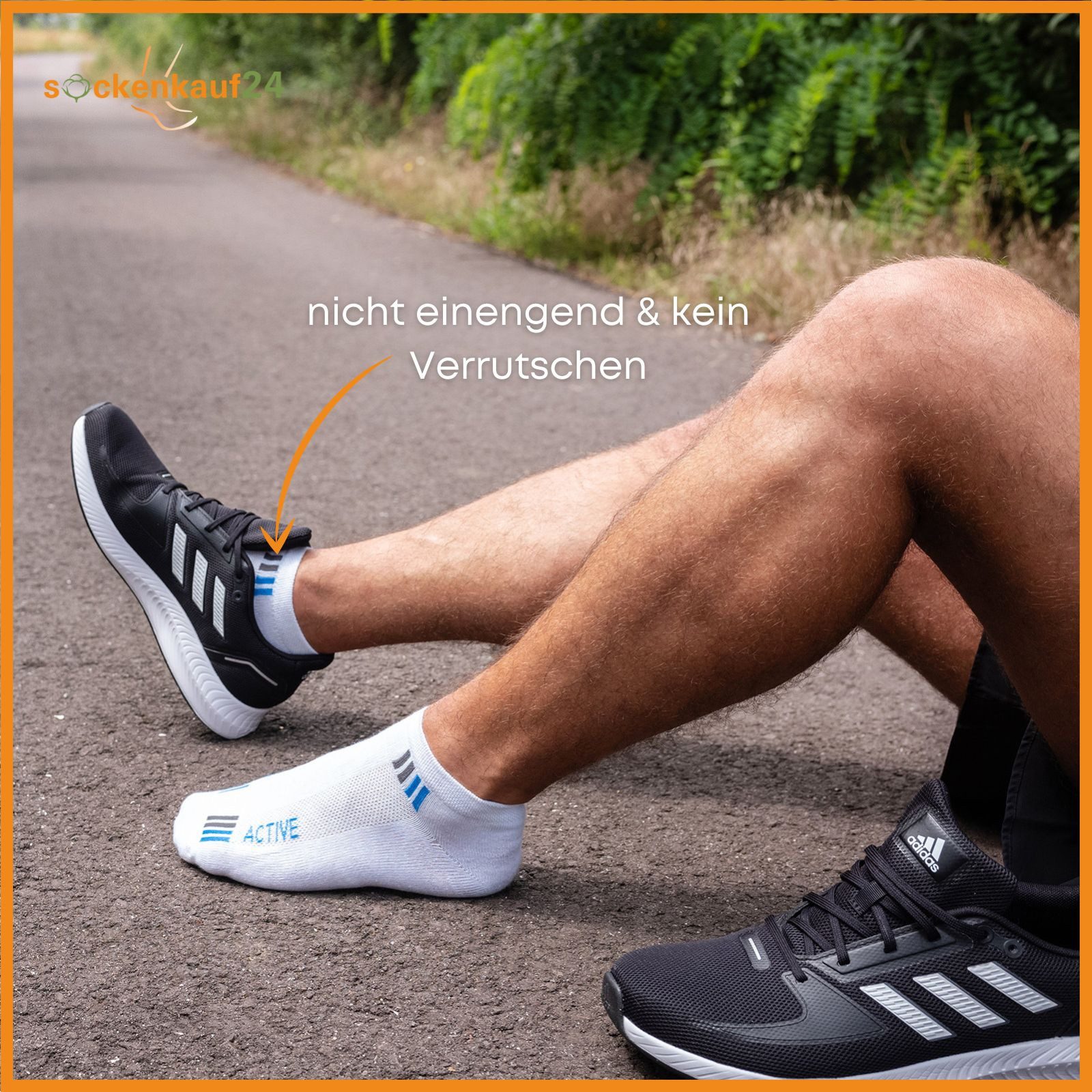 sockenkauf24 Sneakersocken 8, 12 oder 20 Paar Sneaker Socken SPORT (47-50, 8-Paar, 16735) Socken Damen & Herren Sportsocken - WP