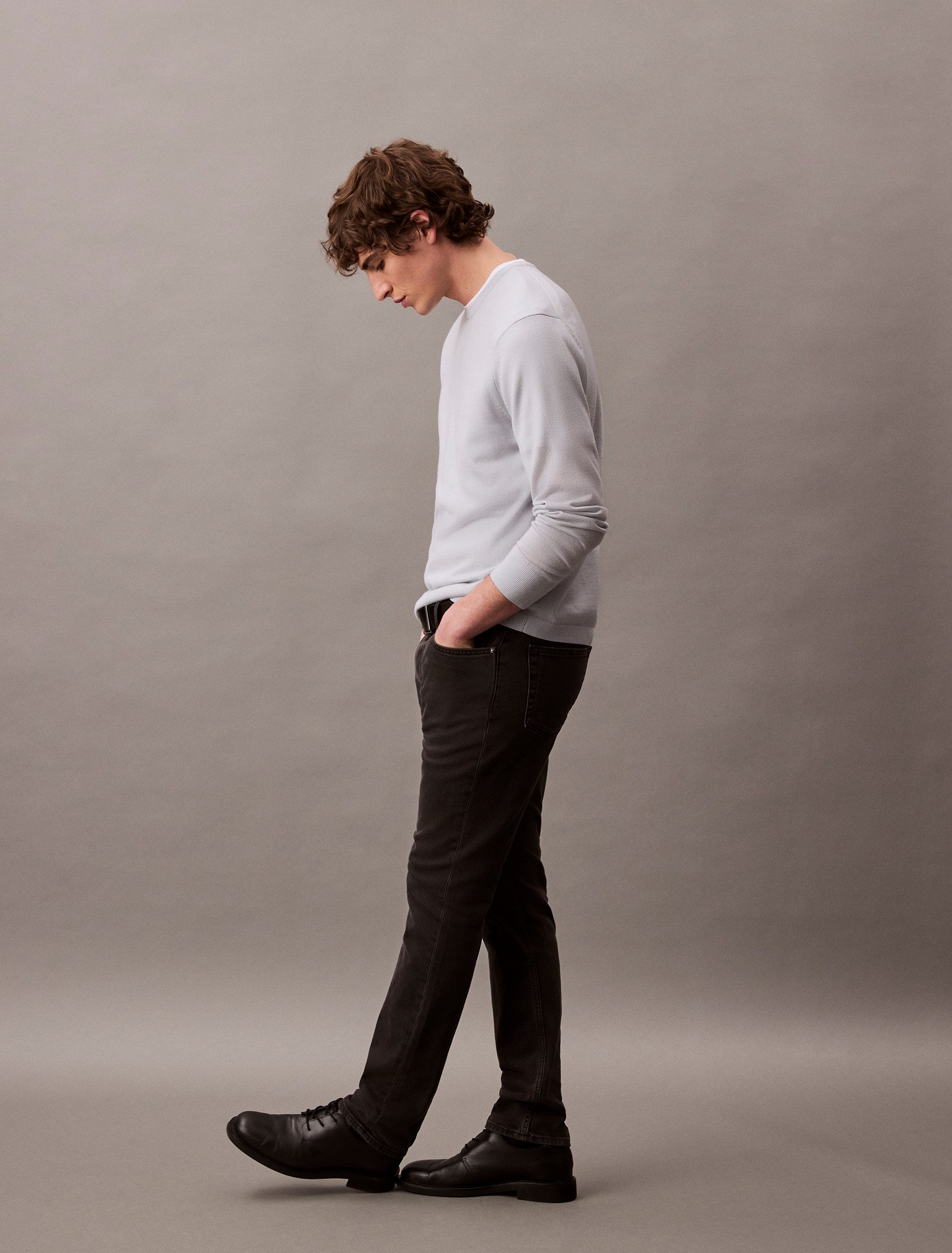 Calvin Klein Jeans Slim-fit-Jeans SLIM JEAN REGEN Mit Gürtelschlaufen