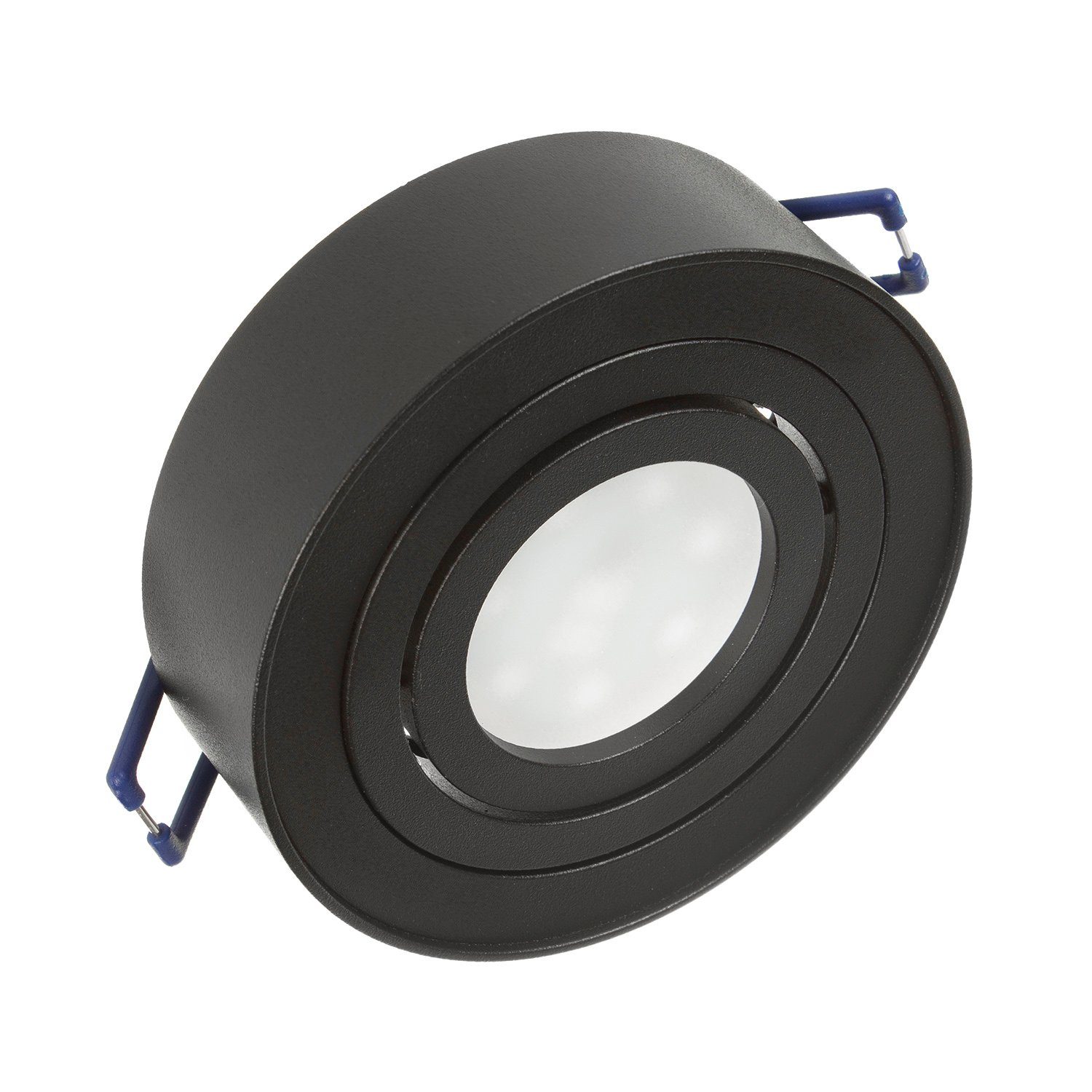 Maclean LED Einbaustrahler MCE462 / MCE464, ohne Leuchtmittel, LED, Halogen, für LED & Halogen Leuchtmittel, GU10 Fassung, max. 35 W, Schwenkbar