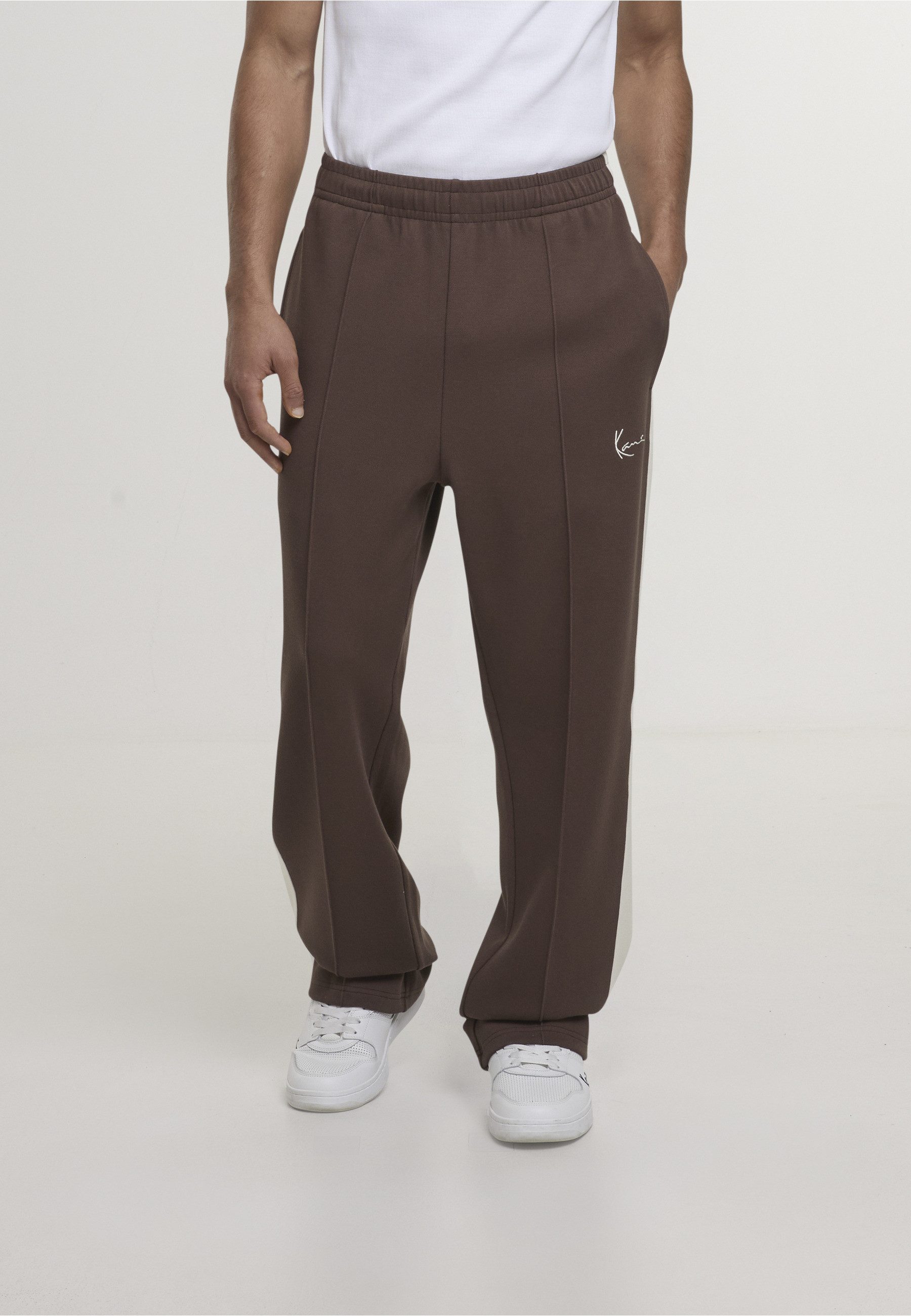 Karl Kani Trekkinghose Karl Kani Signature Sidestripe Pique Trackpants (1-tlg)