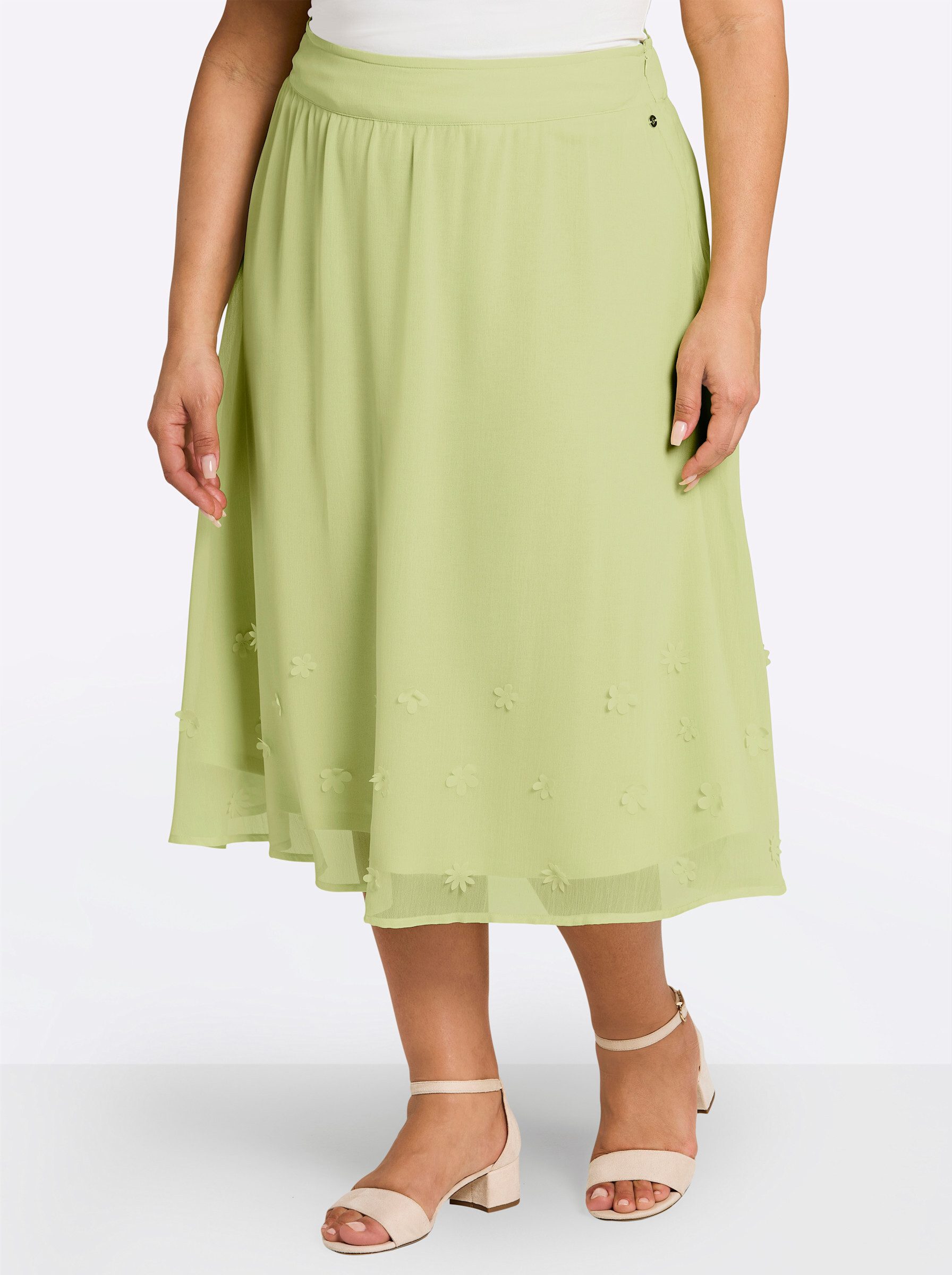 Sheego A-Linien-Rock Rock .