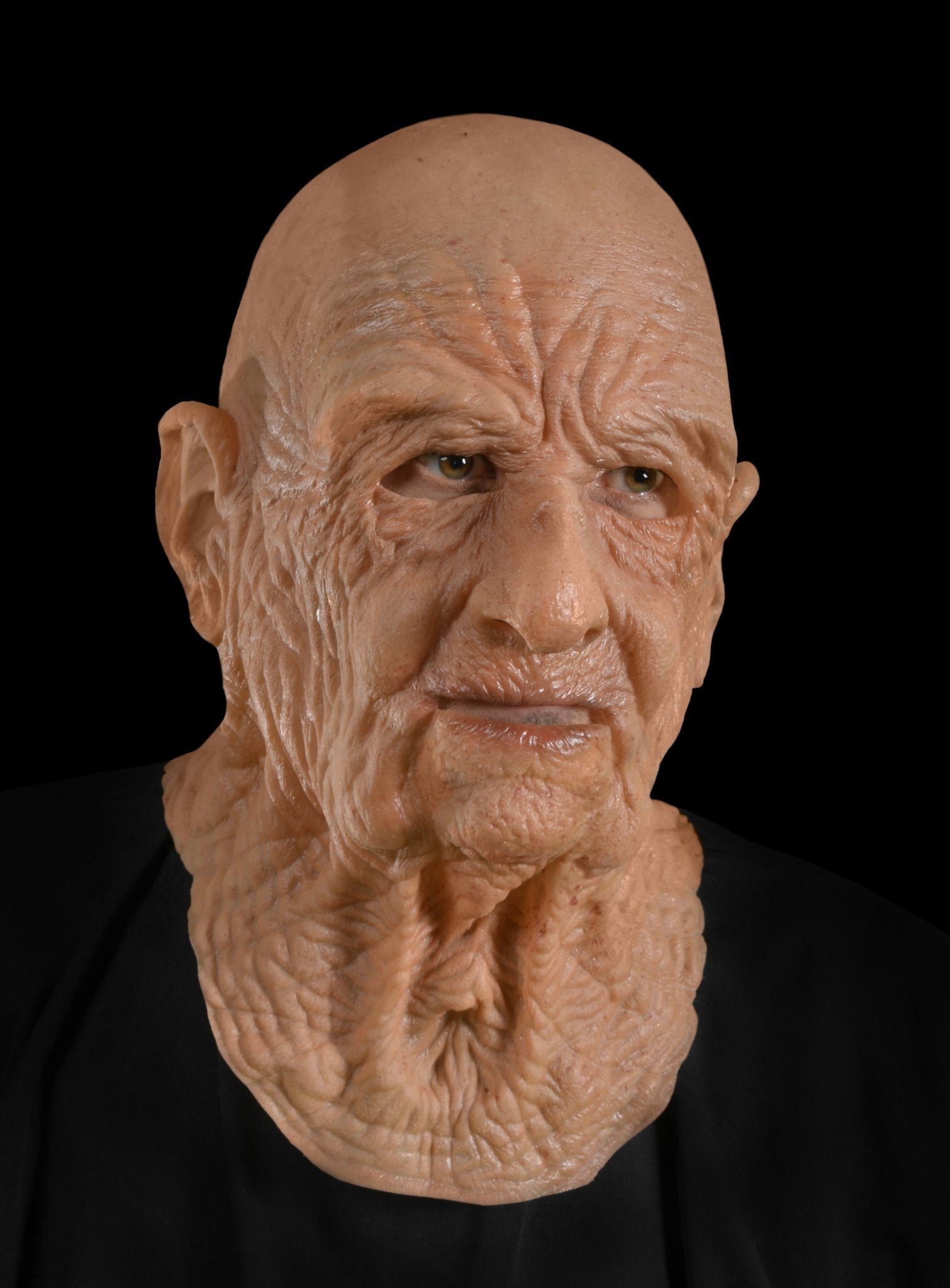 Zagone Studios Verkleidungsmaske Uropa, Beeindruckend realistische Maske mit Mimik-Effekt