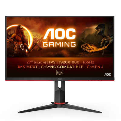 AOC 27G2SPU/BK Gaming-LED-Monitor (68,6 cm/27 ", 1920 x 1080 px, Full HD, 1 ms Reaktionszeit, 165 Hz, IPS)