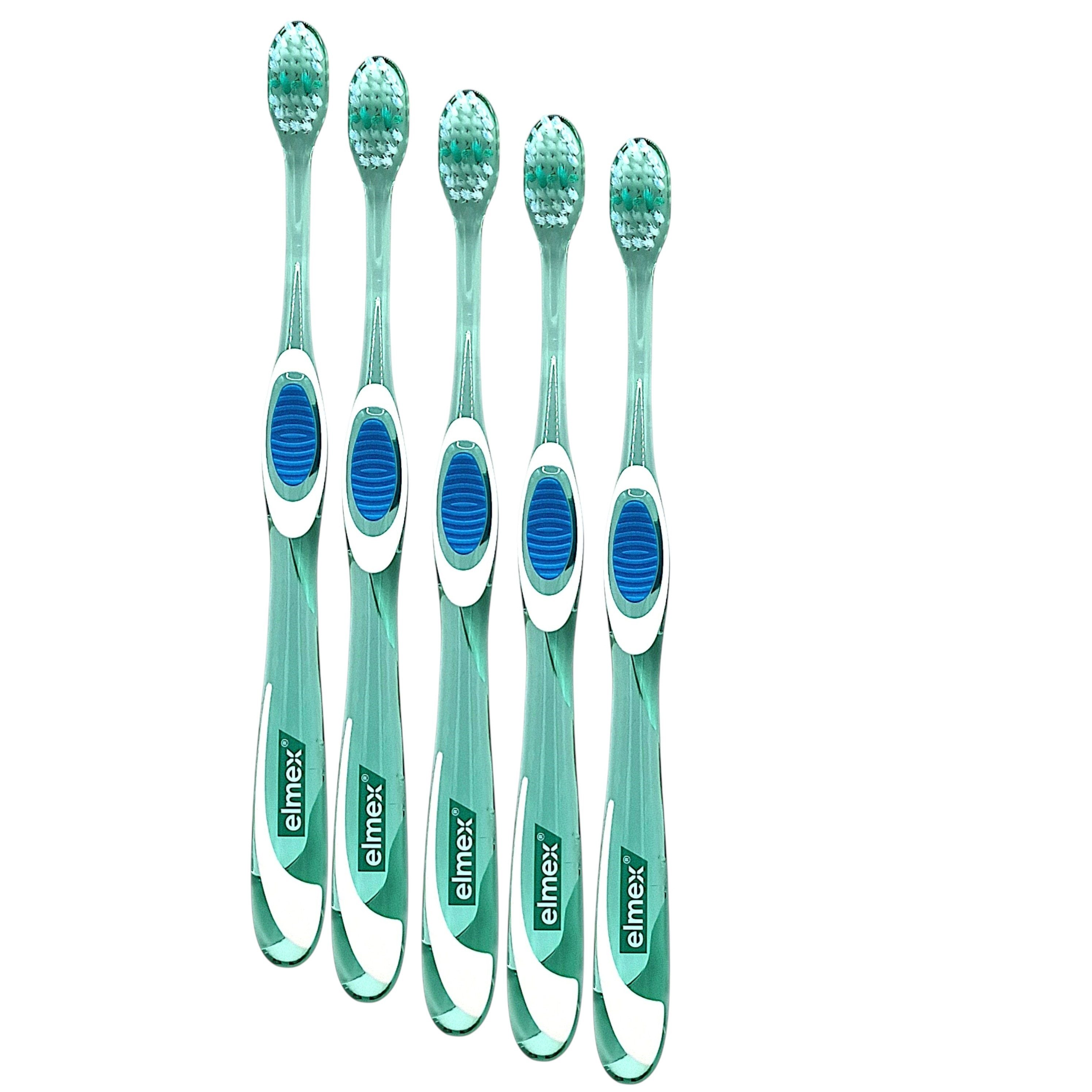 elmex Zahnbürste 5x Elmex Sensitive Professional Zahnbürste extra weich