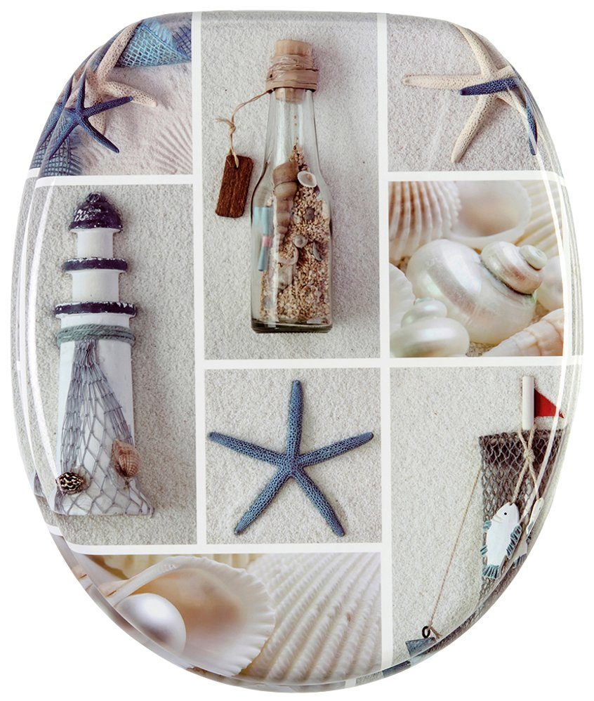 Sanilo WC-Sitz Meeresbrise, mit Absenkautomatik günstig online kaufen