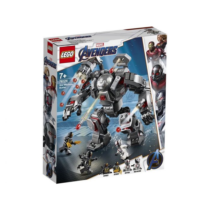 LEGO® Konstruktionsspielsteine LEGO® Marvel Super Heroes™ - War Machine Buster (Set 362 St)