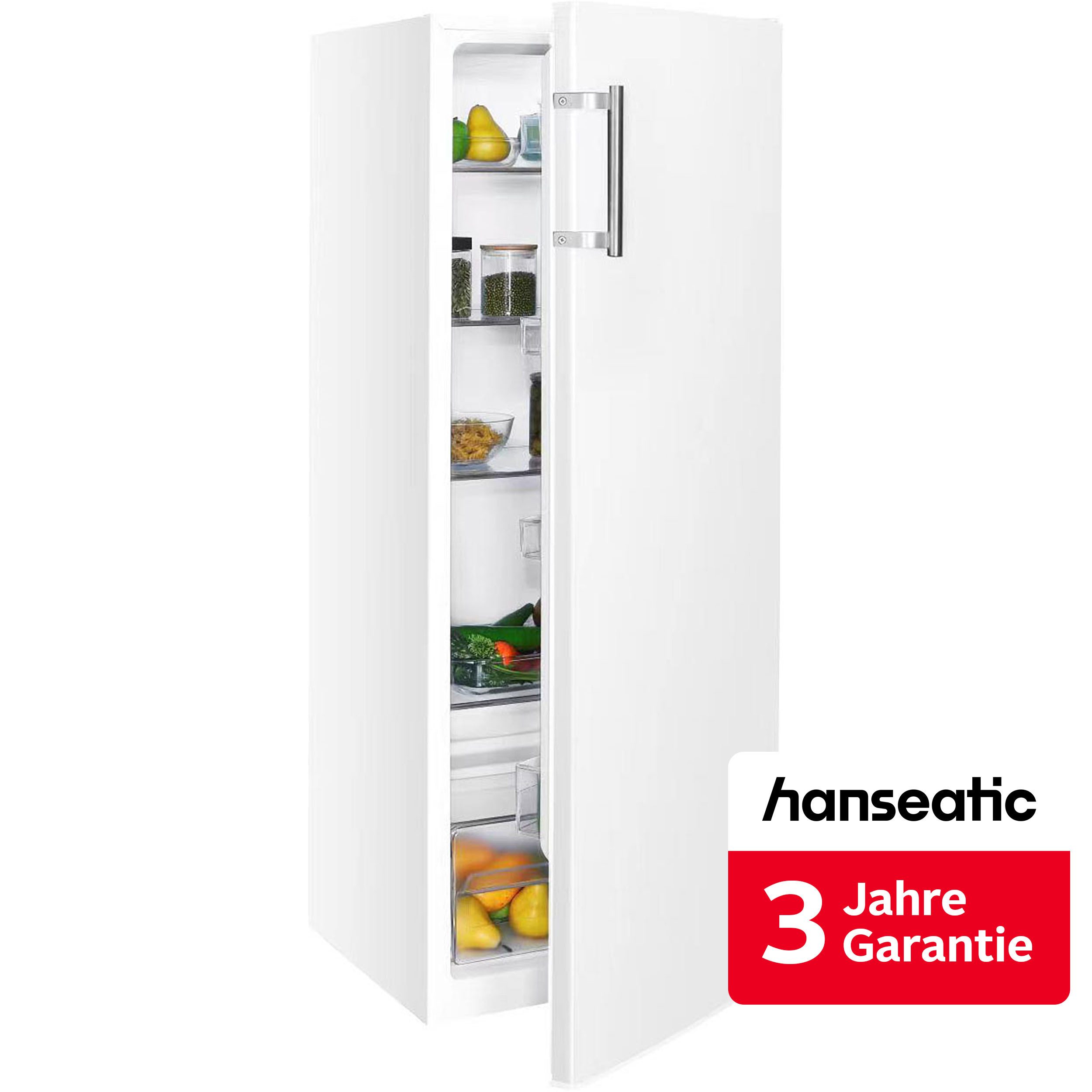 Hanseatic Kühlschrank HKS14355DW, 143 cm hoch, 54,5 cm breit, inkl. 3 Jahre Herstellergarantie