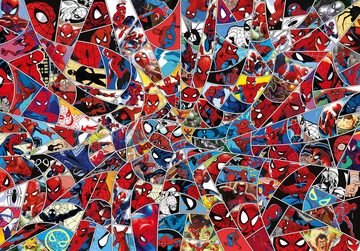 Clementoni® Puzzle Impossible Collection, Spiderman, 1000 Puzzleteile, Made in Europe, FSC® - schützt Wald - weltweit