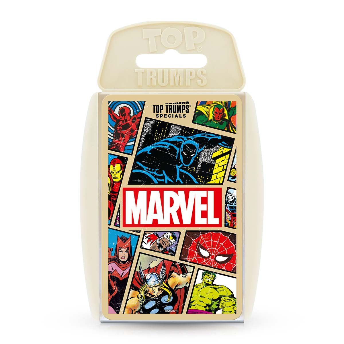 Winning Moves Spiel Top Trumps - Marvel Comics Retro, Quartett