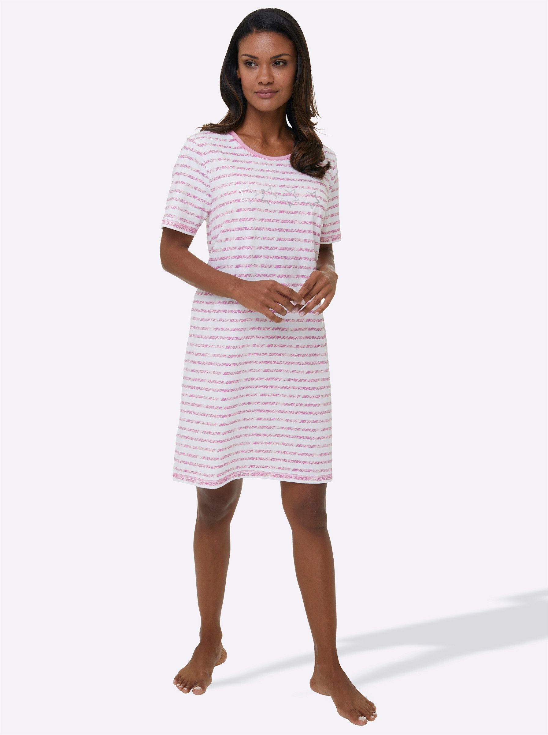 Witt Sleepshirt Kurzarm-Sleepshirts (2-tlg) – Bild 4 von 5