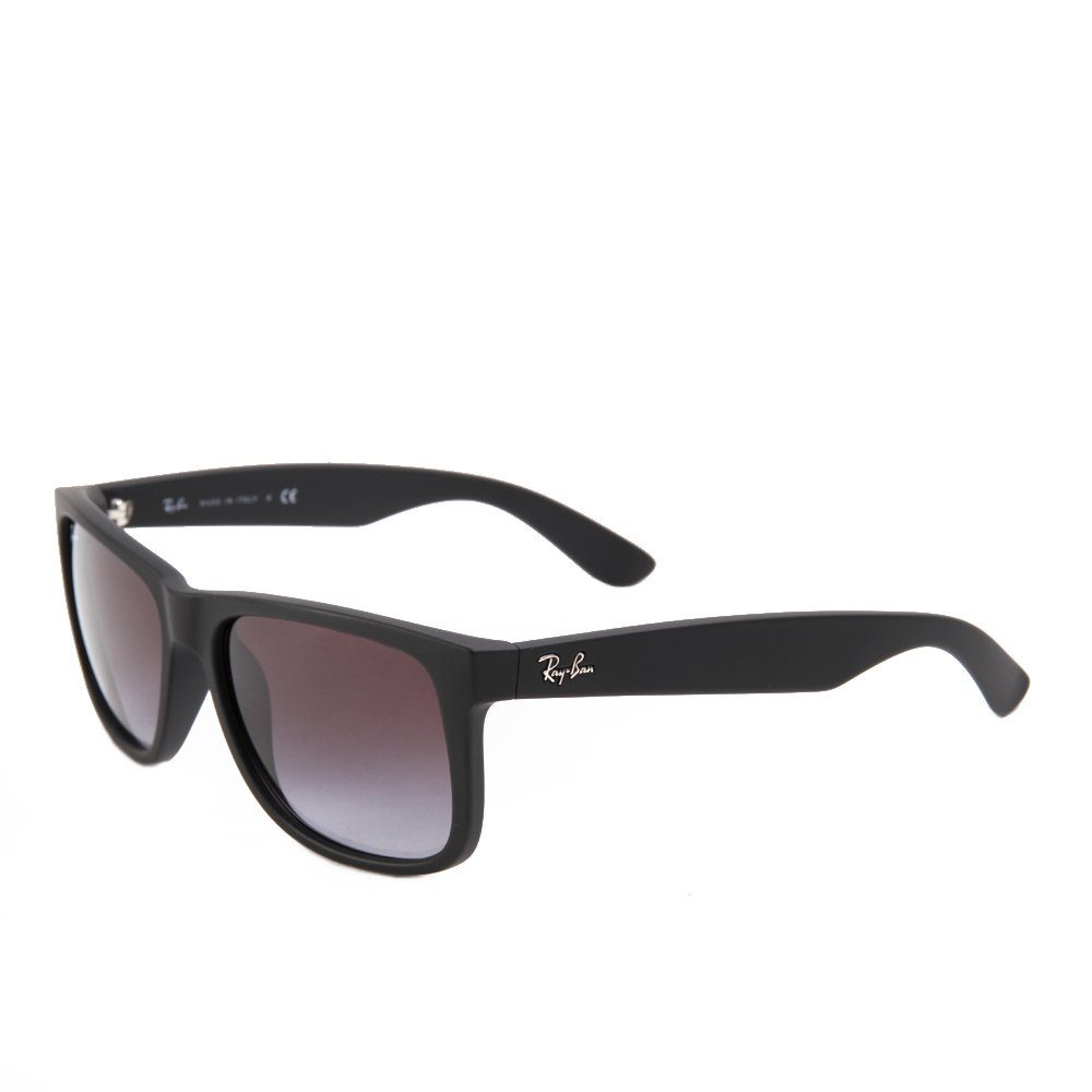 Ray-Ban Sonnenbrille Ray-Ban Justin RB4165 601/8G 55 Matte Black Grey Gradient