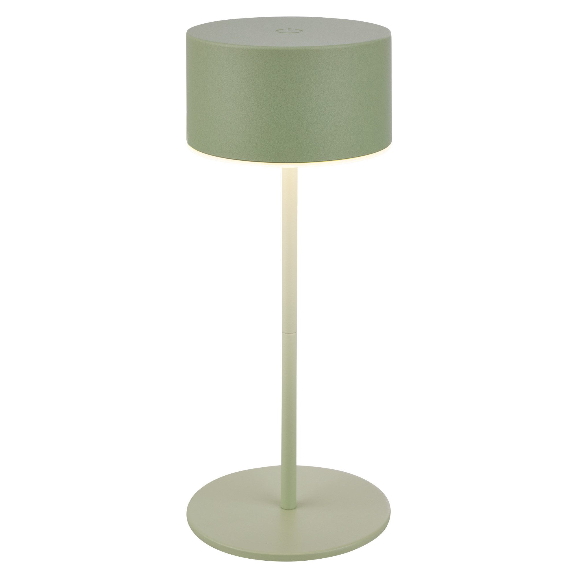 Briloner Leuchten LED Tischleuchte Tischleuchte kabellos Akku dimmbar Touch, LED fest integriert, Warmweiß